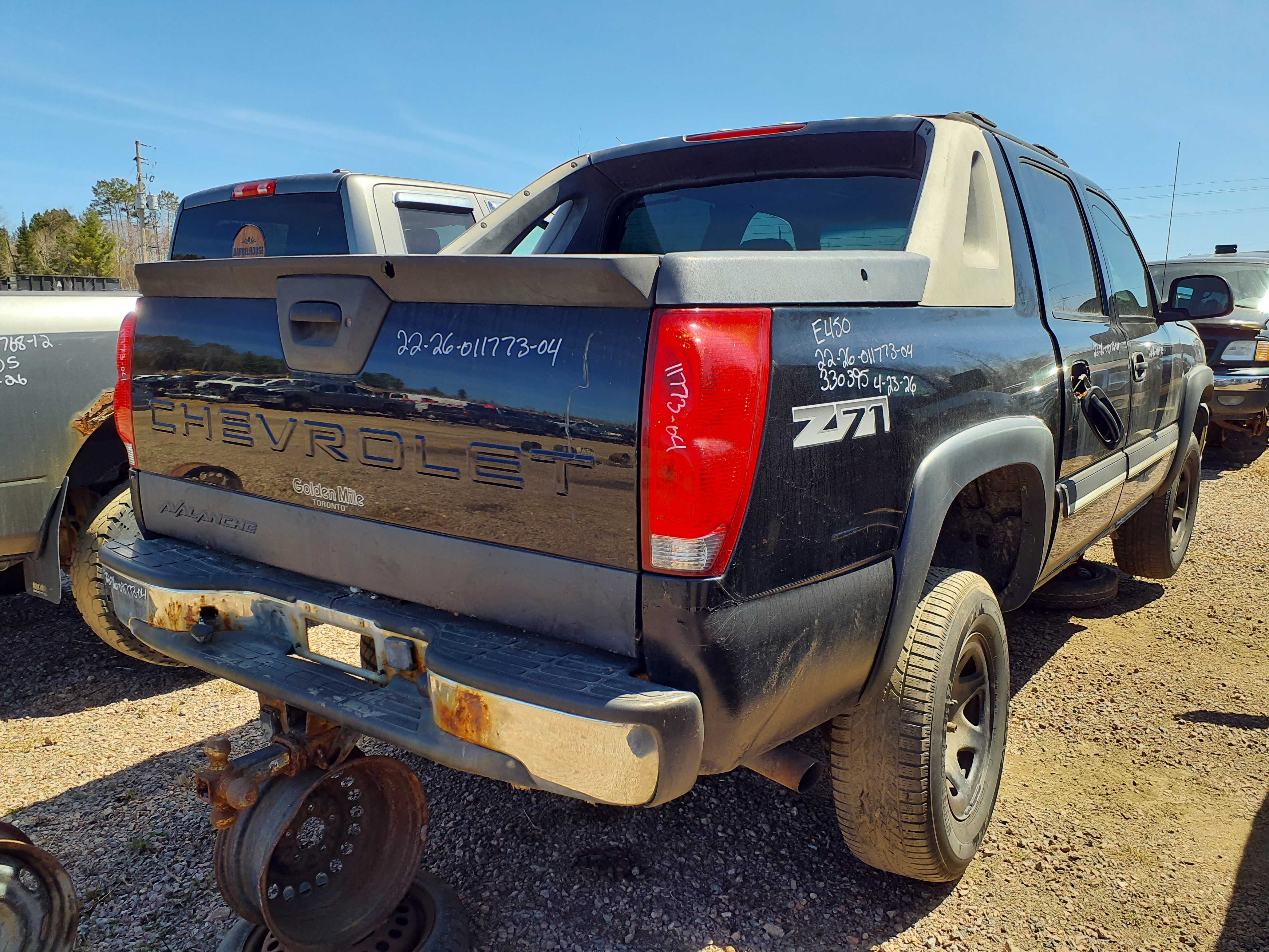 CHEVROLET AVALANCHE 2004