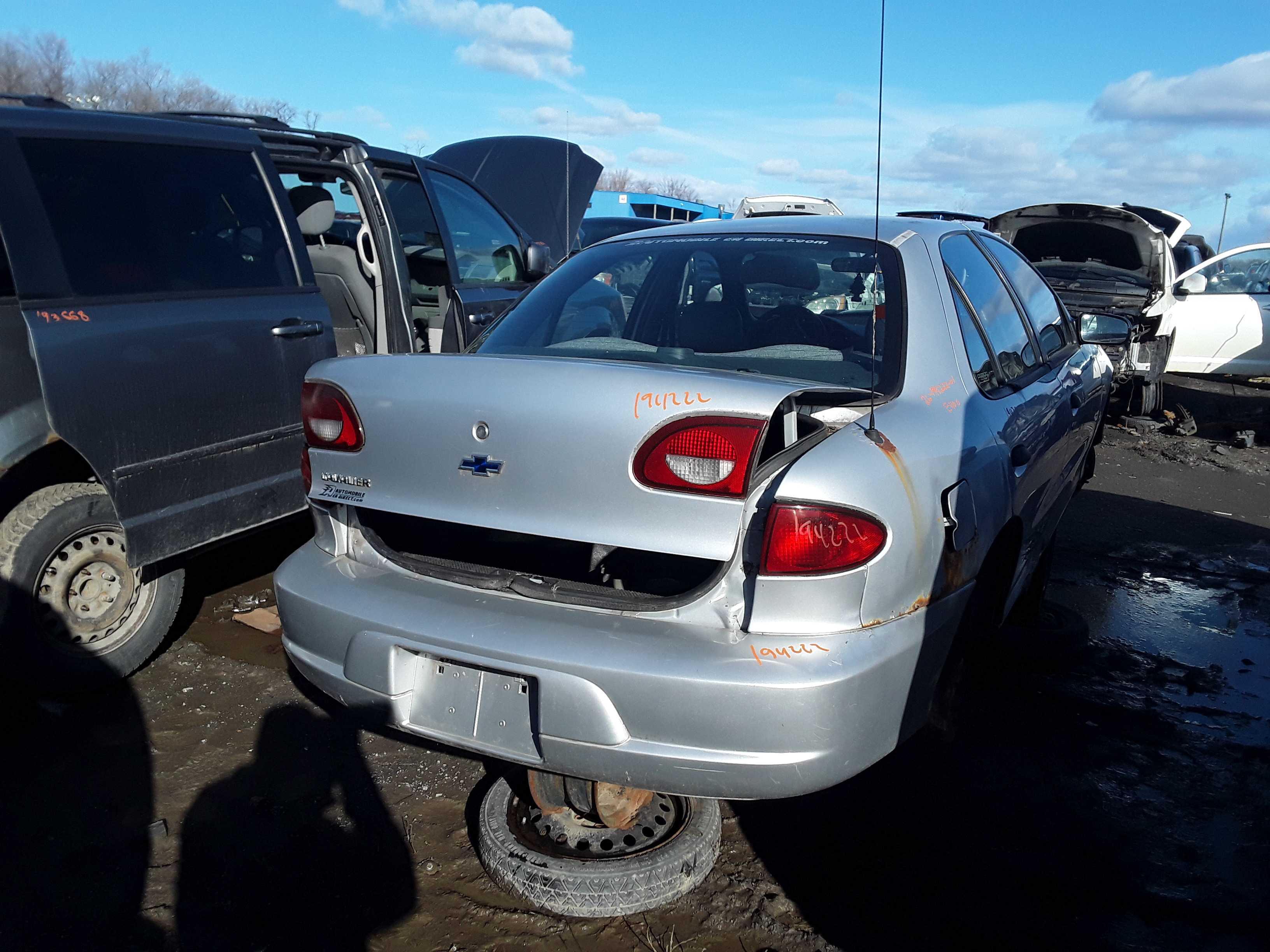 CHEVROLET CAVALIER 2001