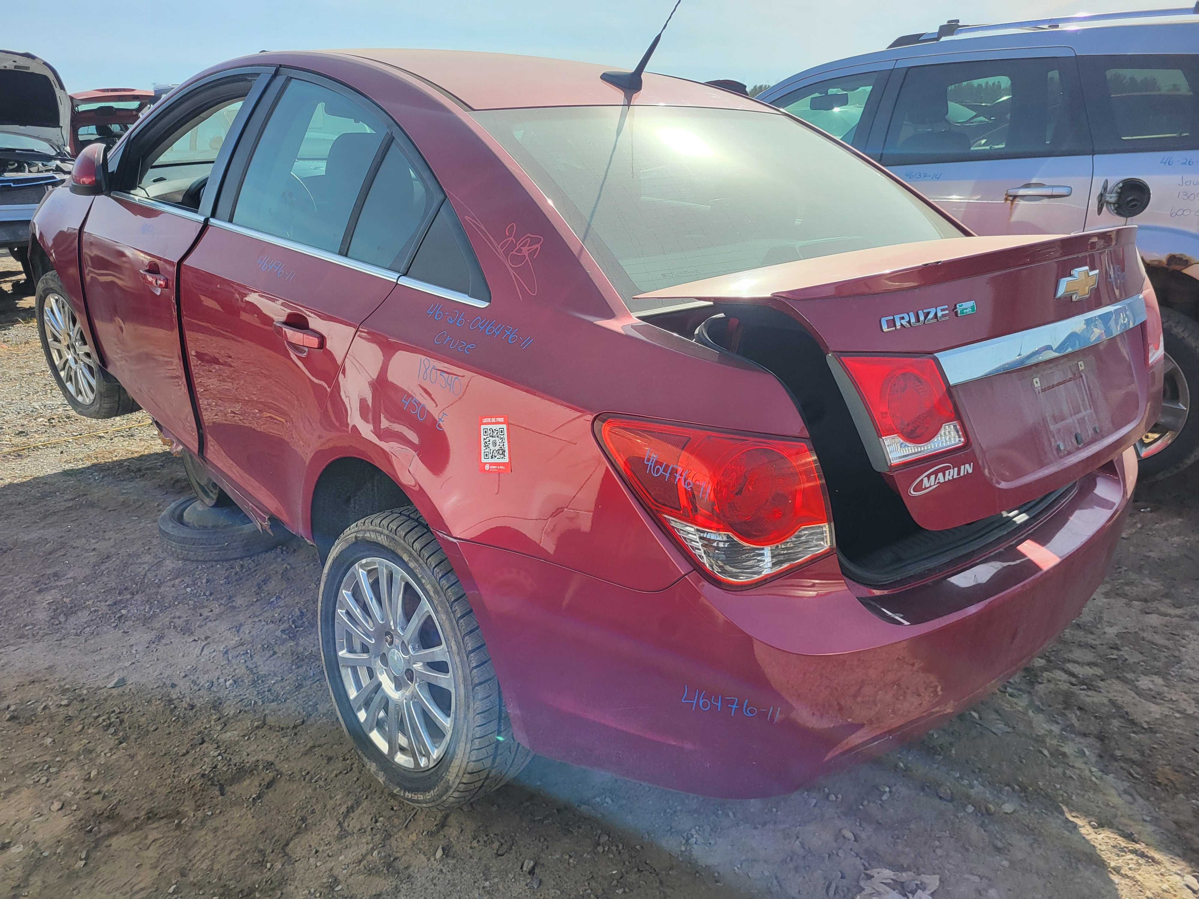 CHEVROLET CRUZE 2011