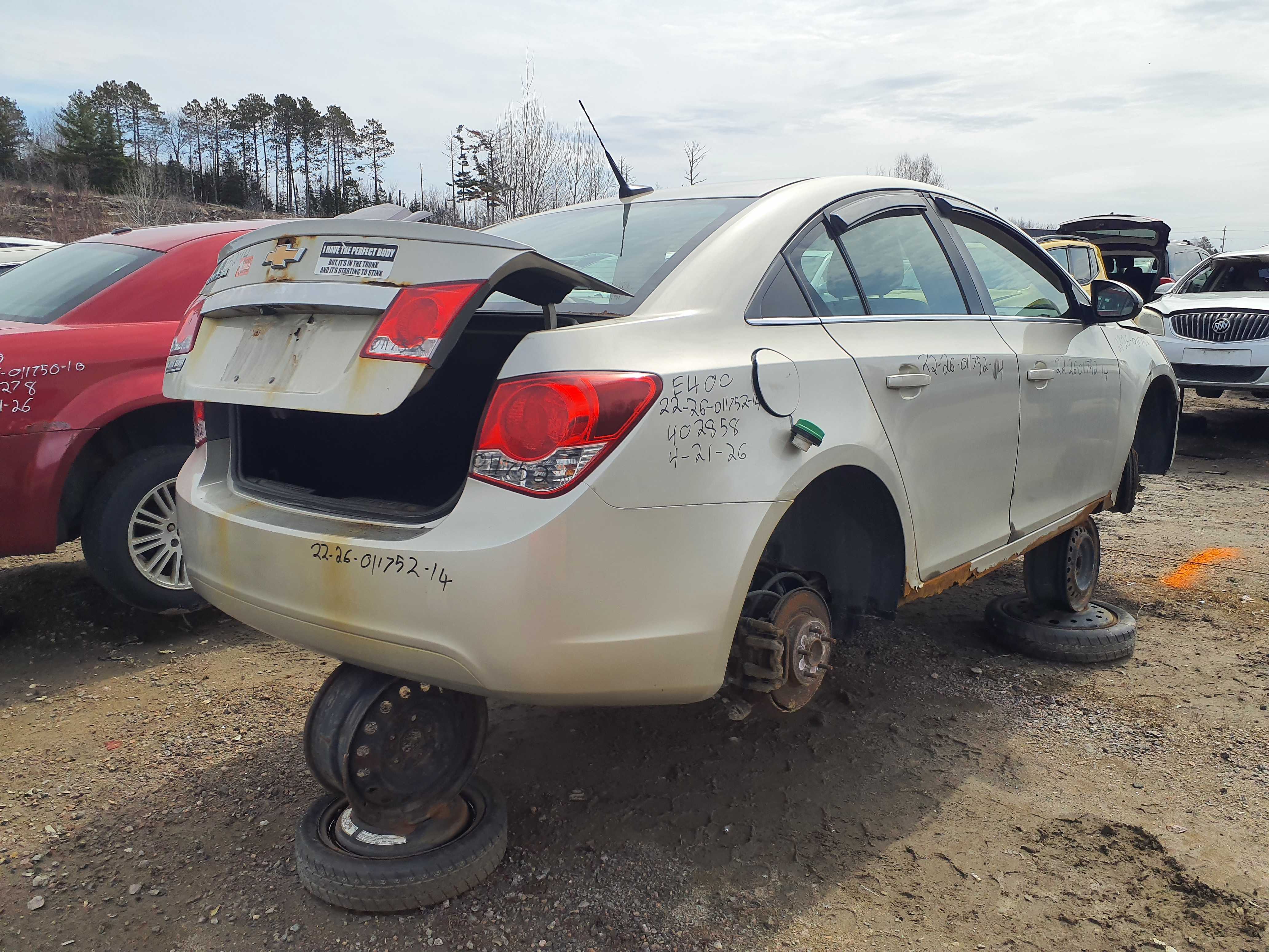 CHEVROLET CRUZE 2014