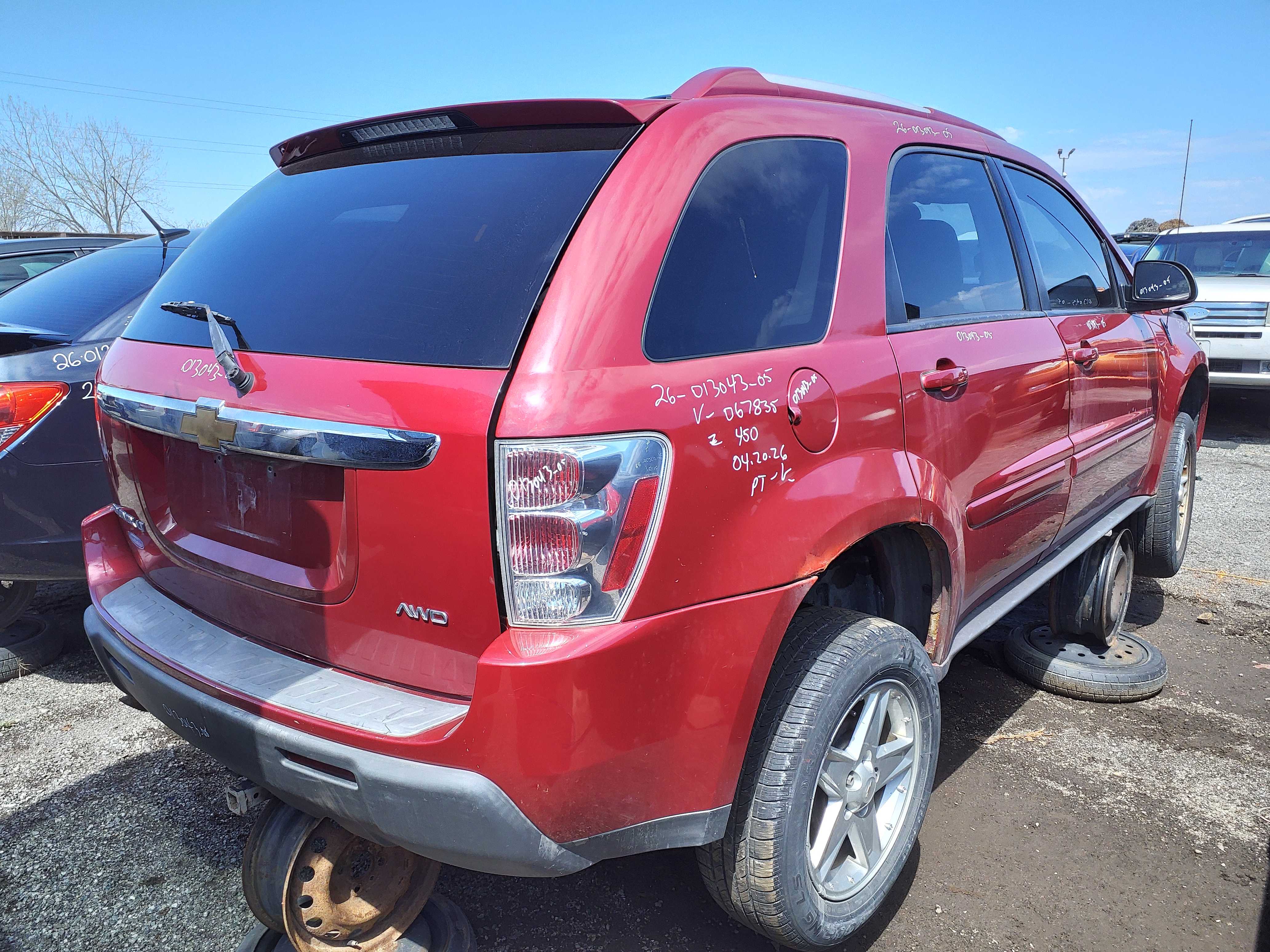 CHEVROLET EQUINOX 2005