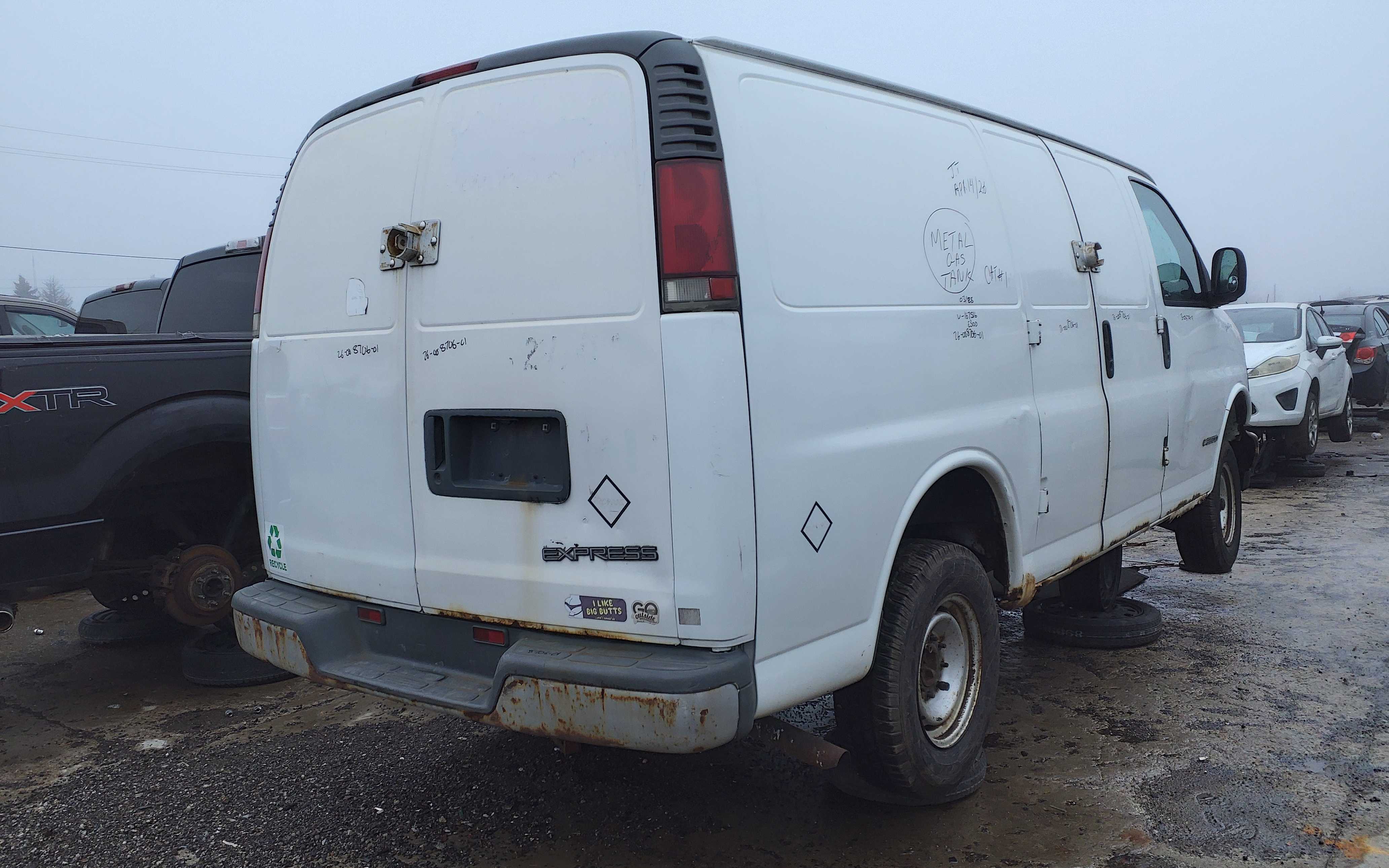 CHEVROLET EXPRESS VAN 2001