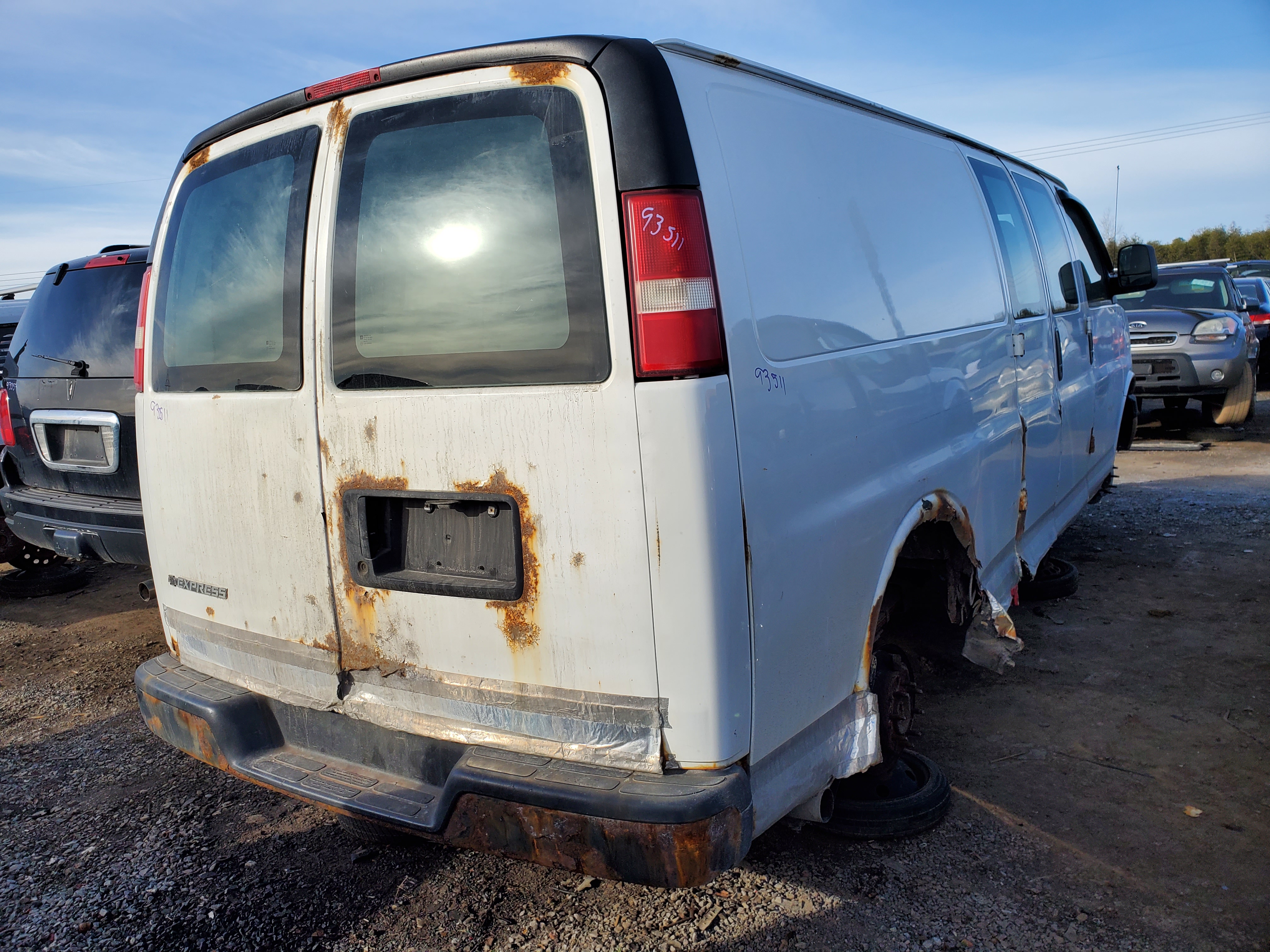 CHEVROLET EXPRESS VAN 2008