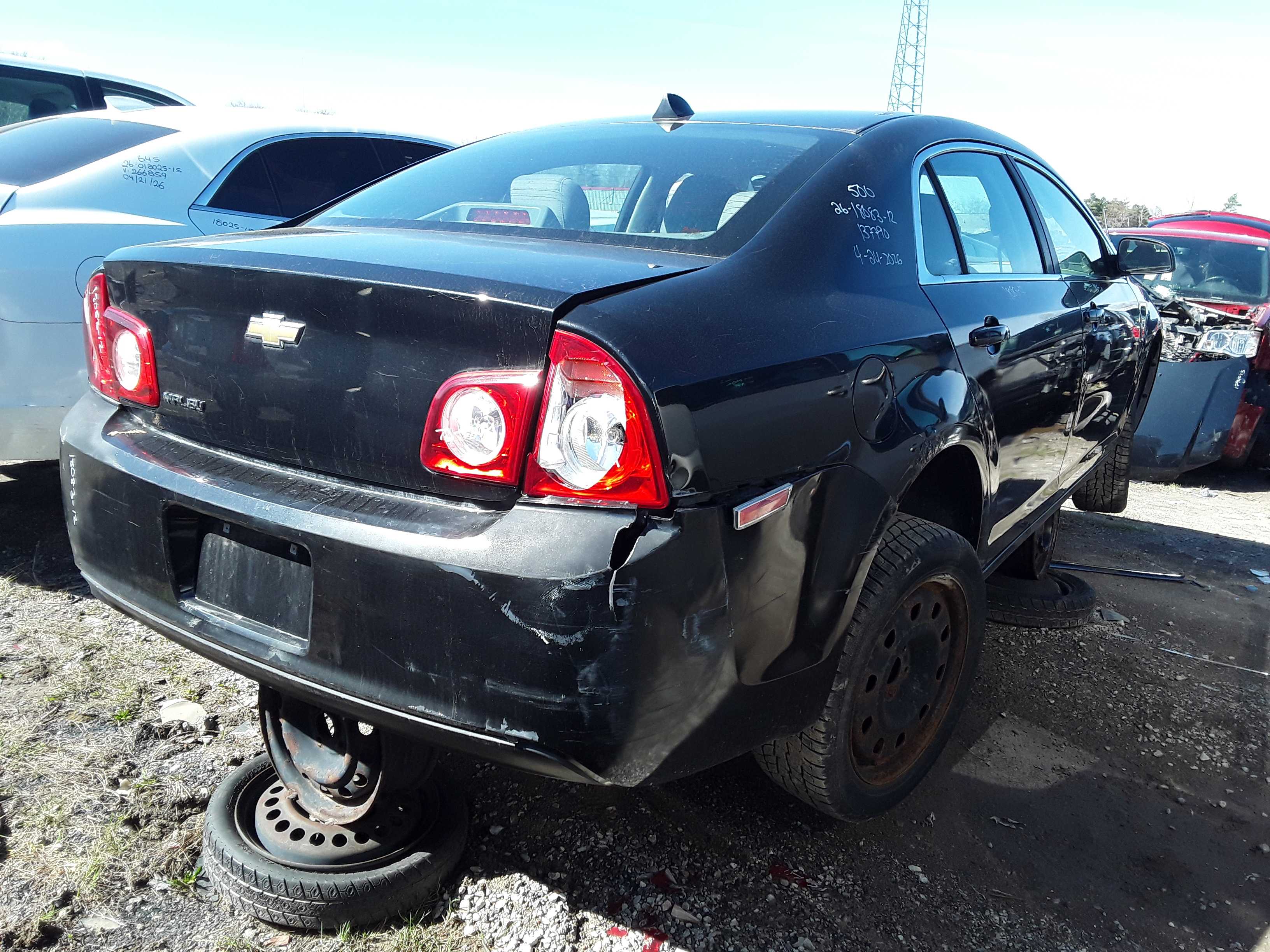 CHEVROLET MALIBU 2012