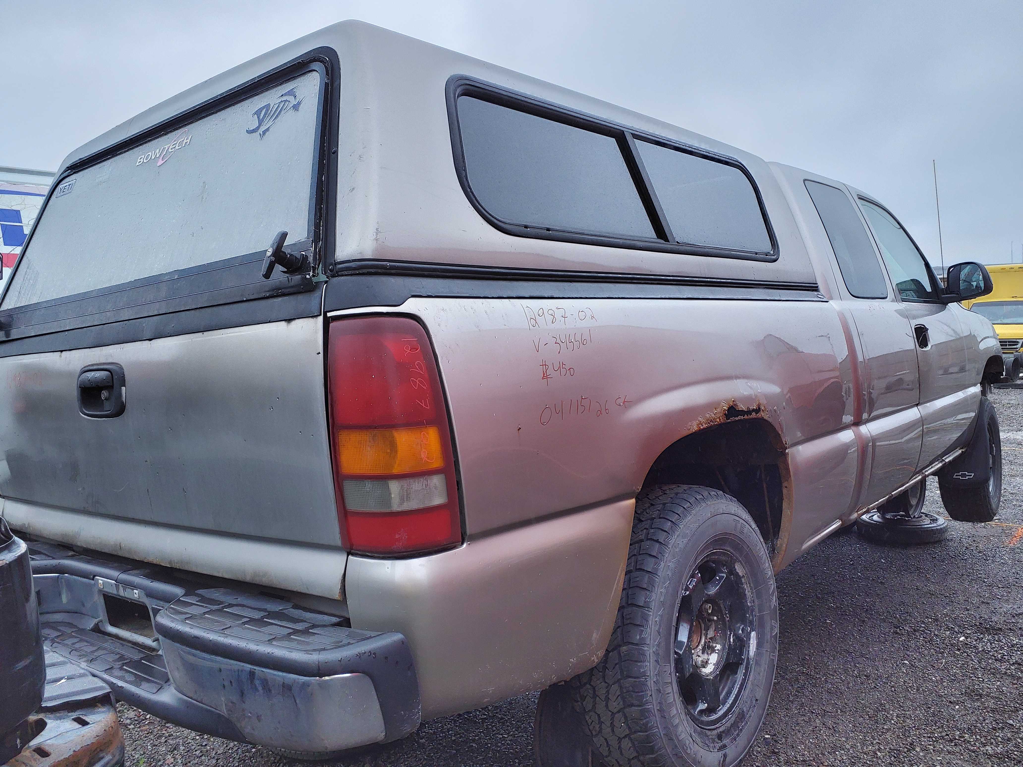 CHEVROLET SILVERADO 1500 2002