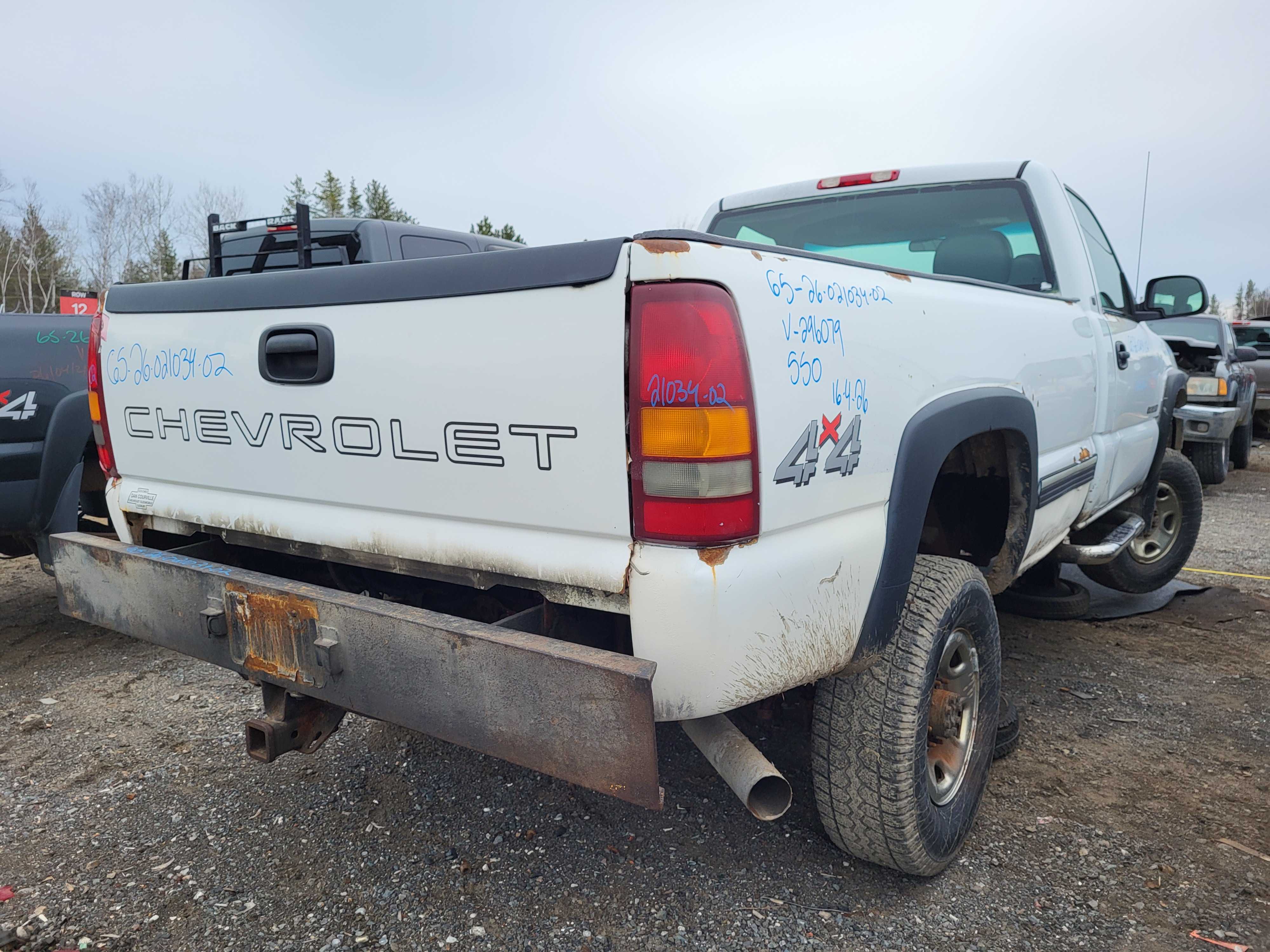 CHEVROLET SILVERADO 2500 2002