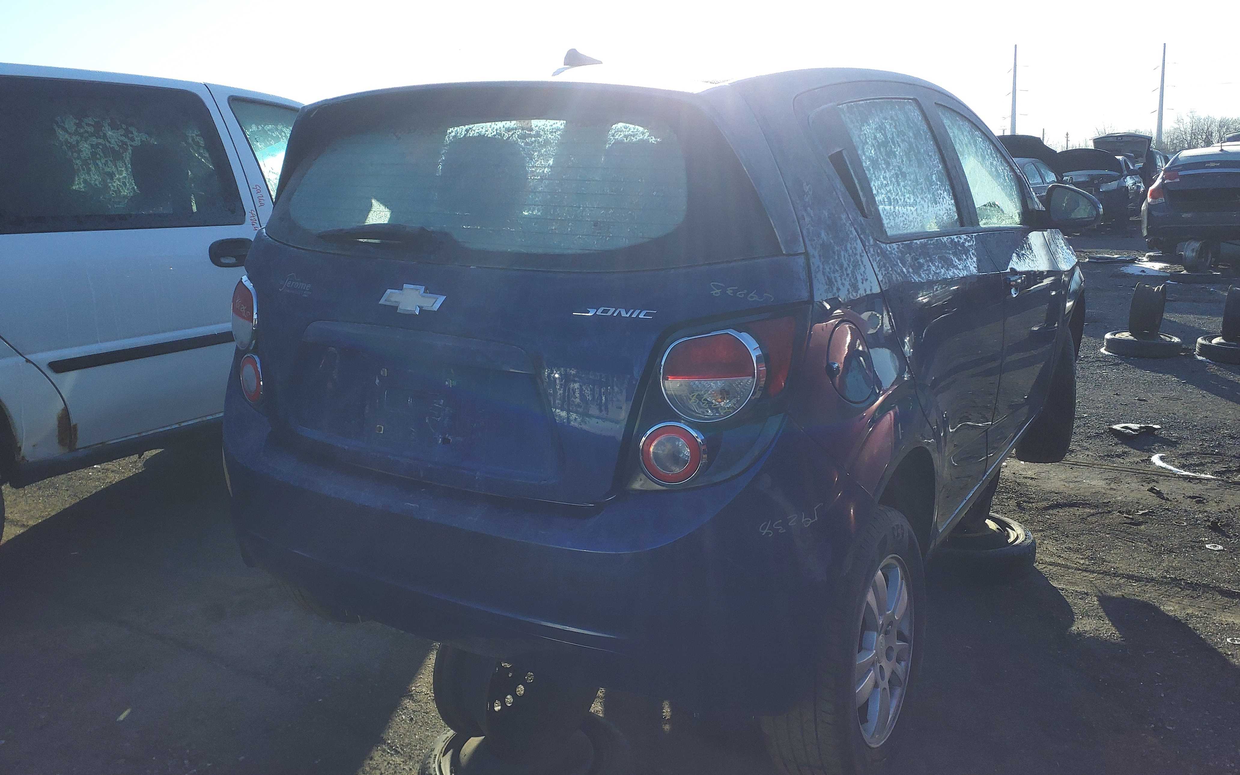 CHEVROLET SONIC 2012