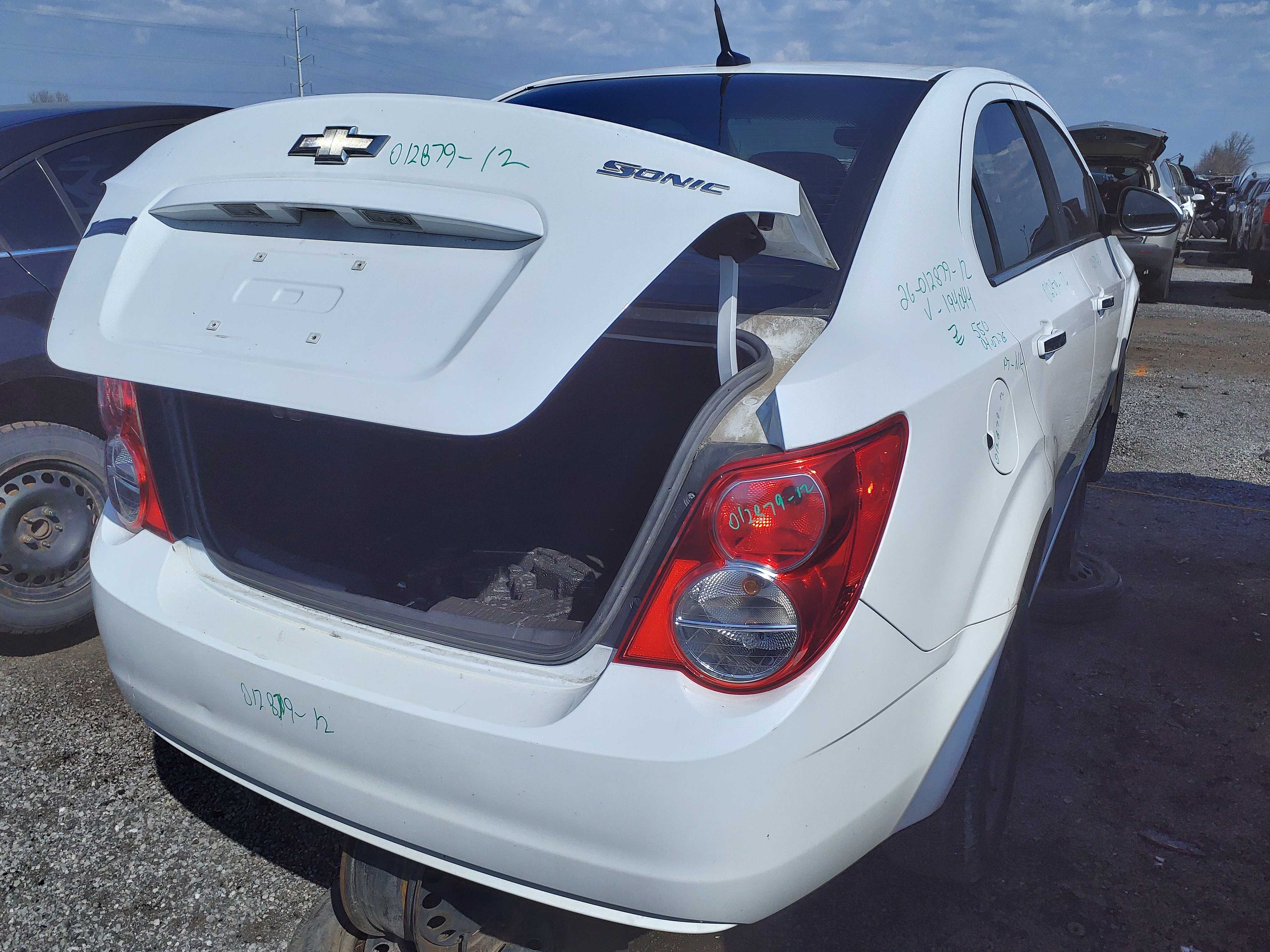 CHEVROLET SONIC 2012