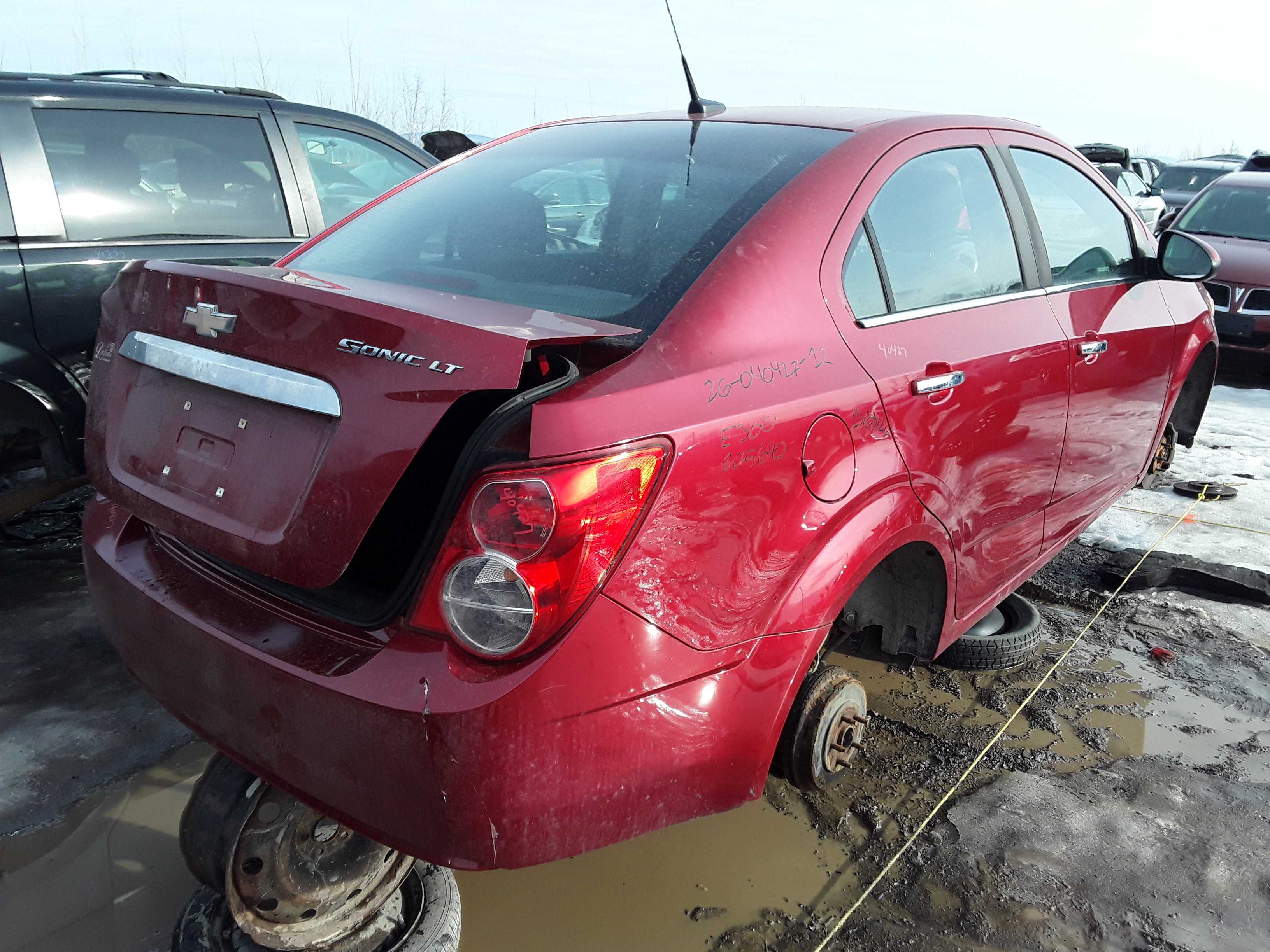 CHEVROLET SONIC 2012