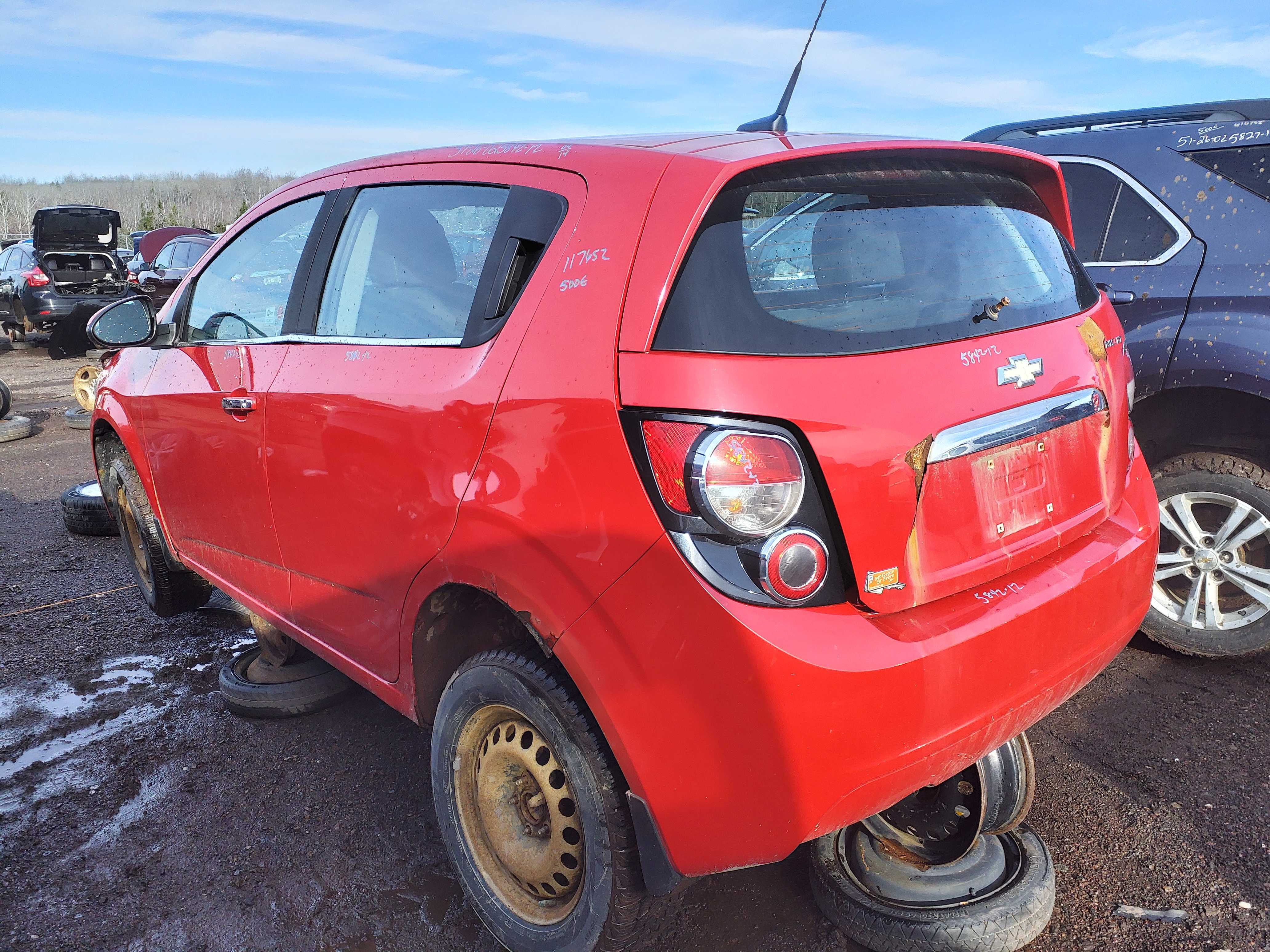 CHEVROLET SONIC 2012