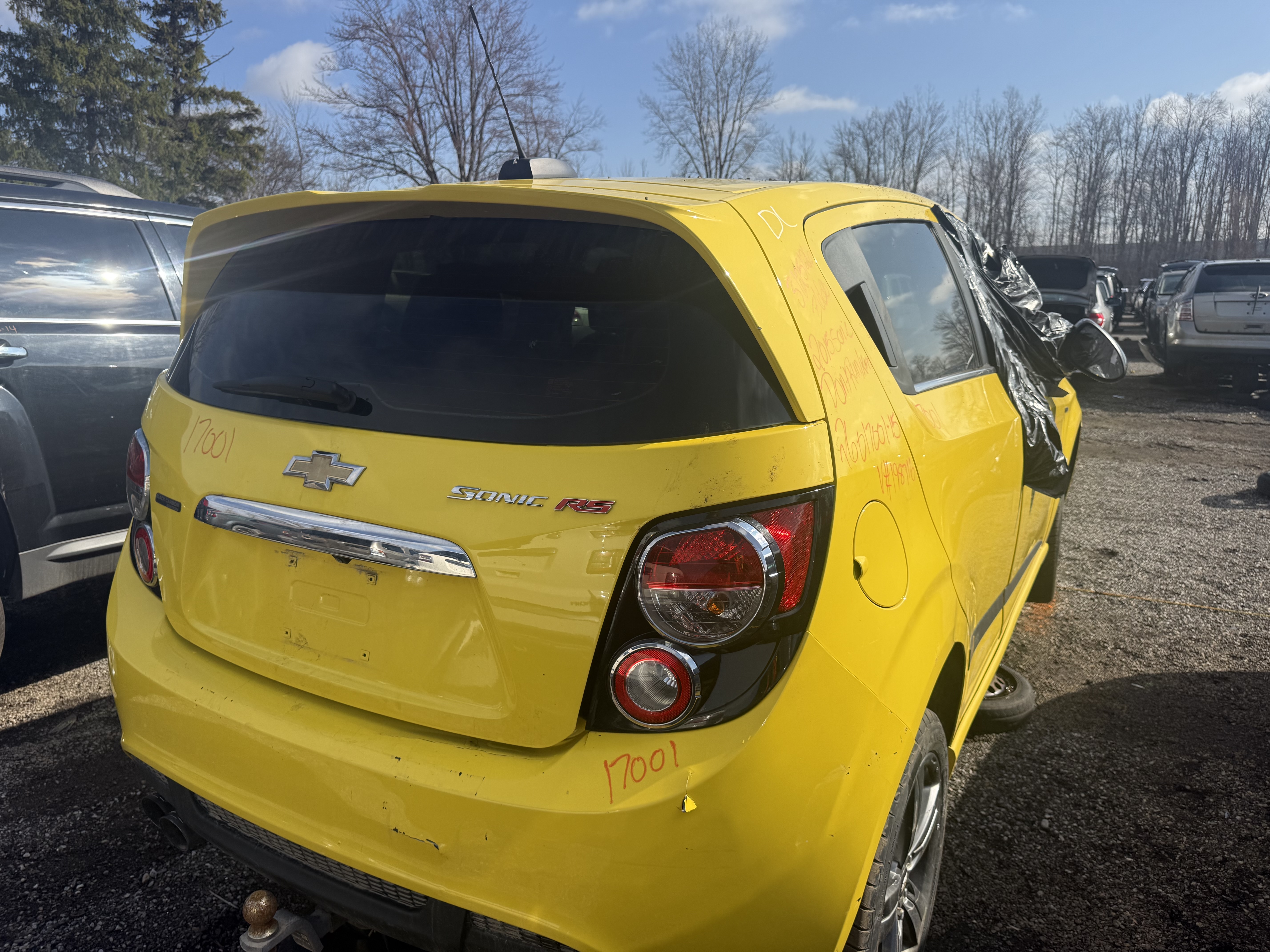 CHEVROLET SONIC 2015