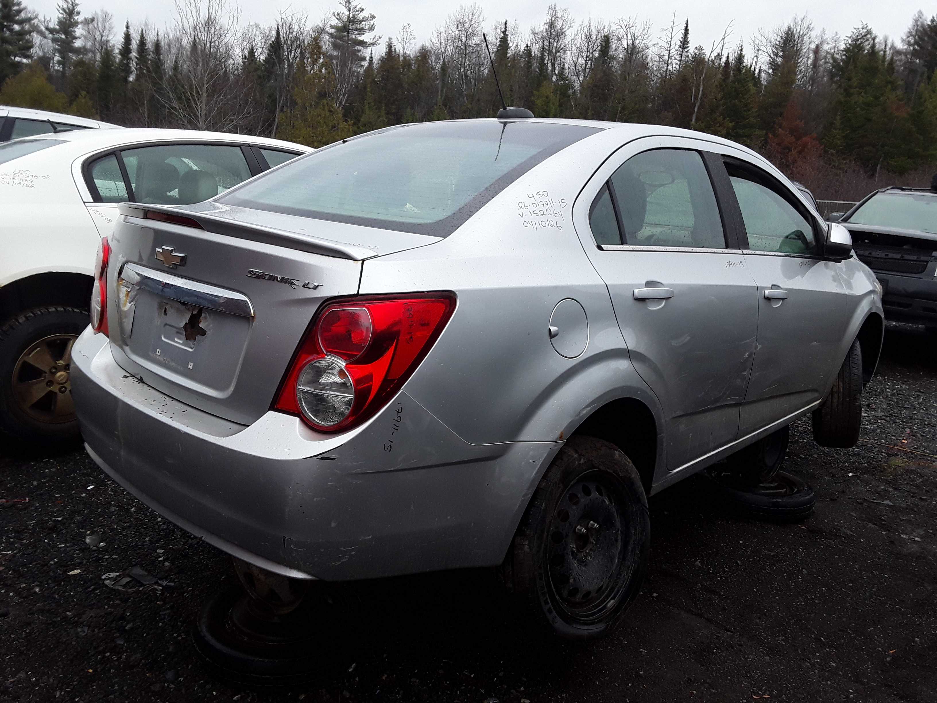 CHEVROLET SONIC 2015