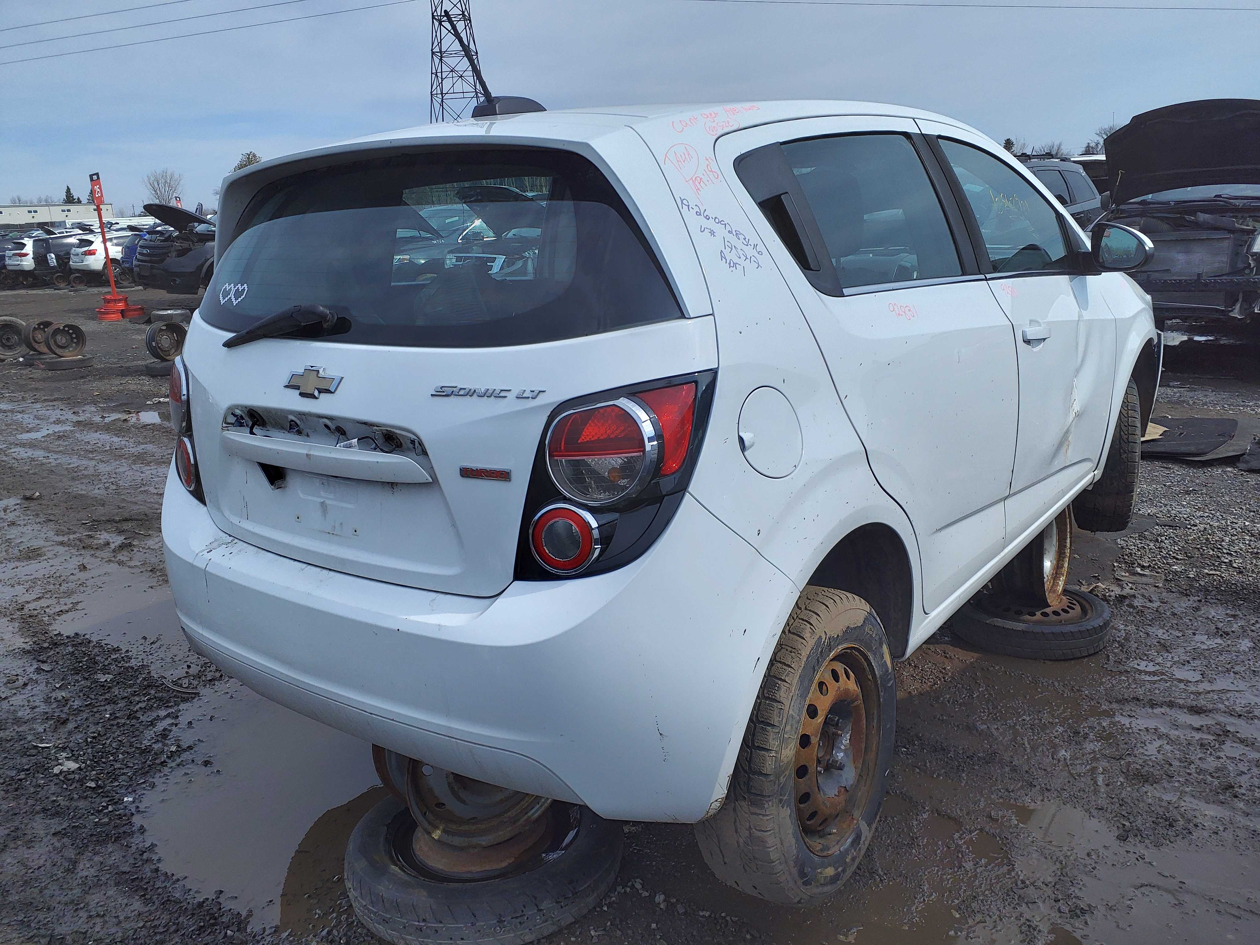 CHEVROLET SONIC 2016