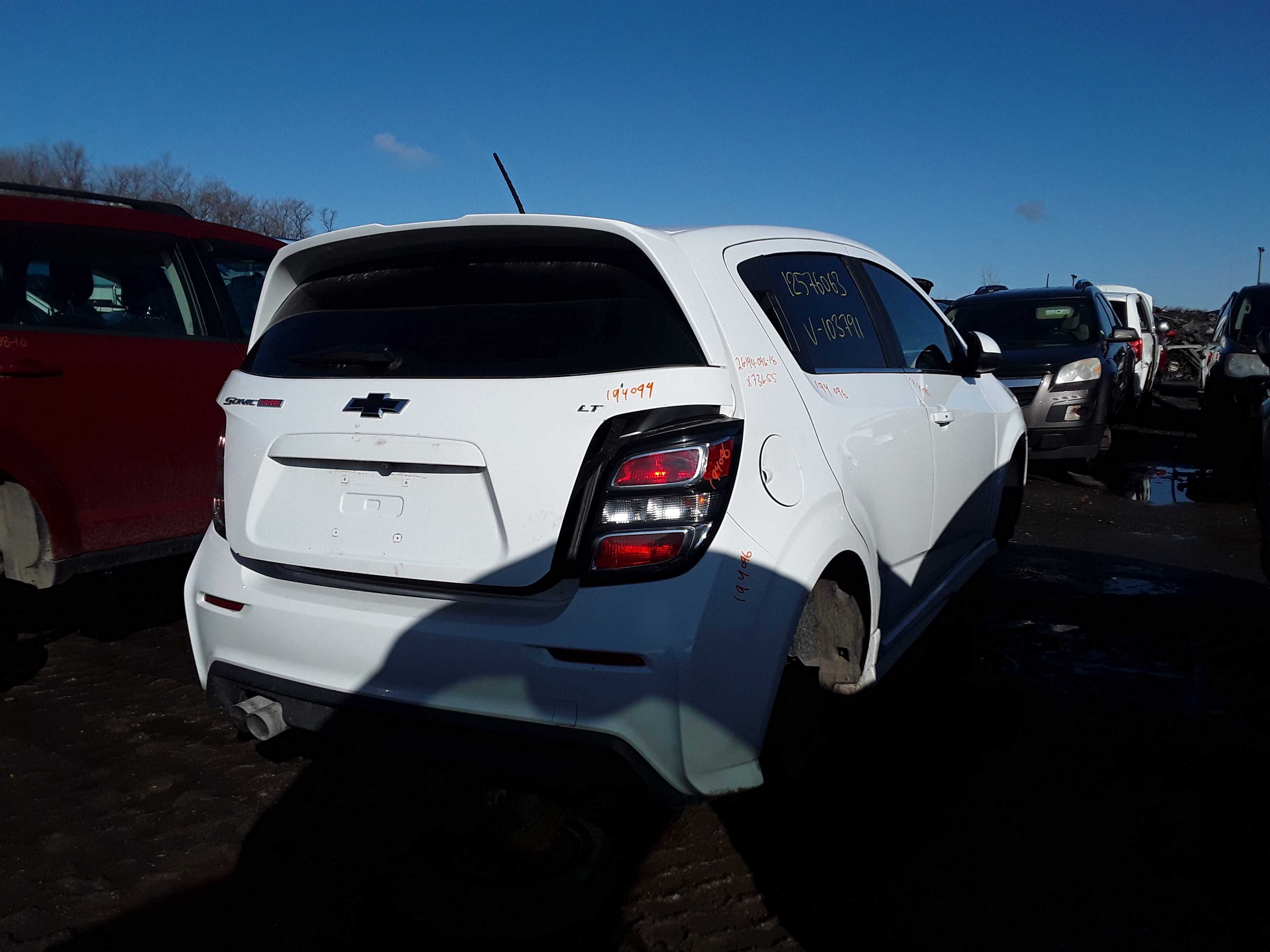 CHEVROLET SONIC 2018