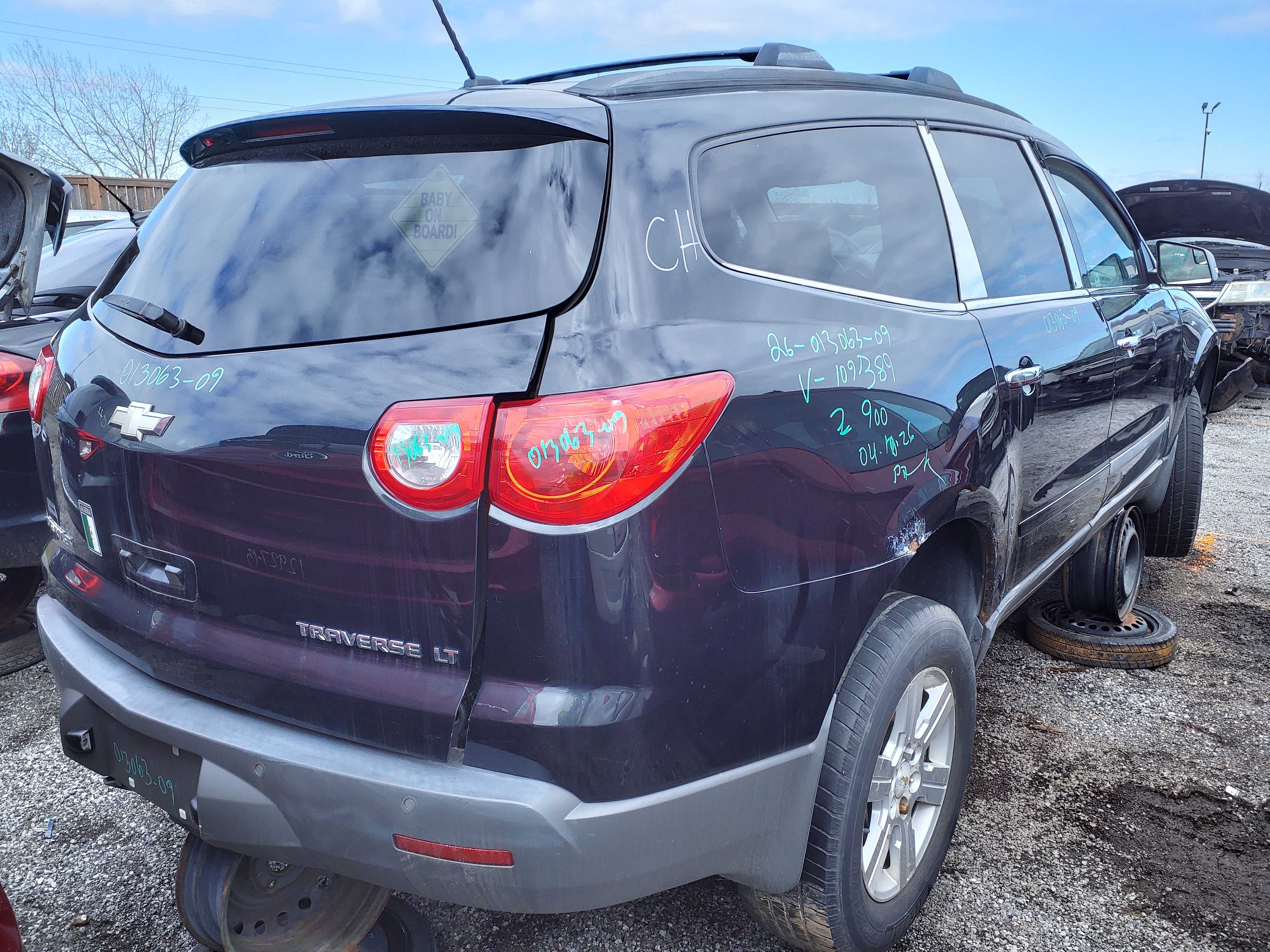 CHEVROLET TRAVERSE 2009