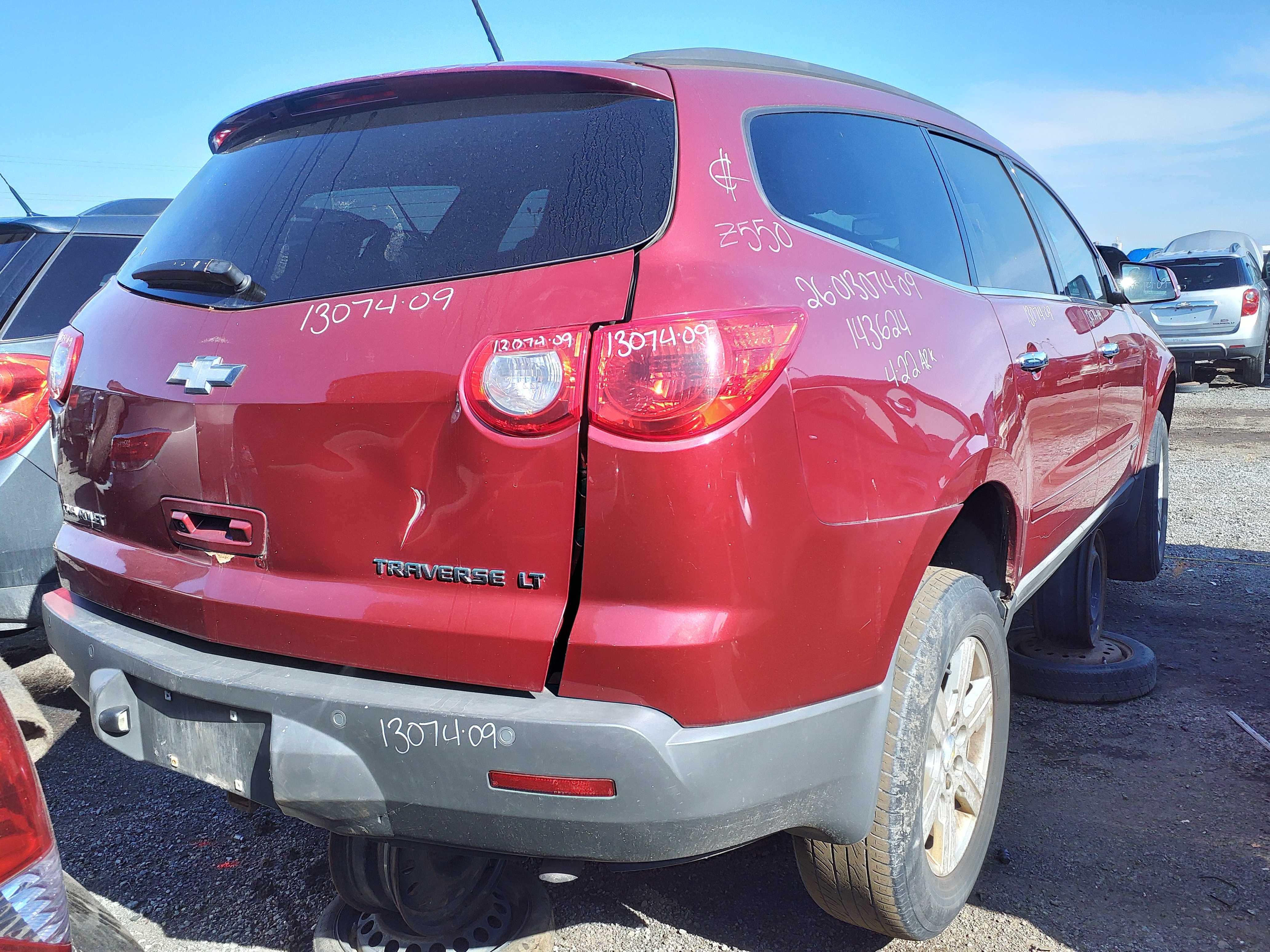 CHEVROLET TRAVERSE 2009