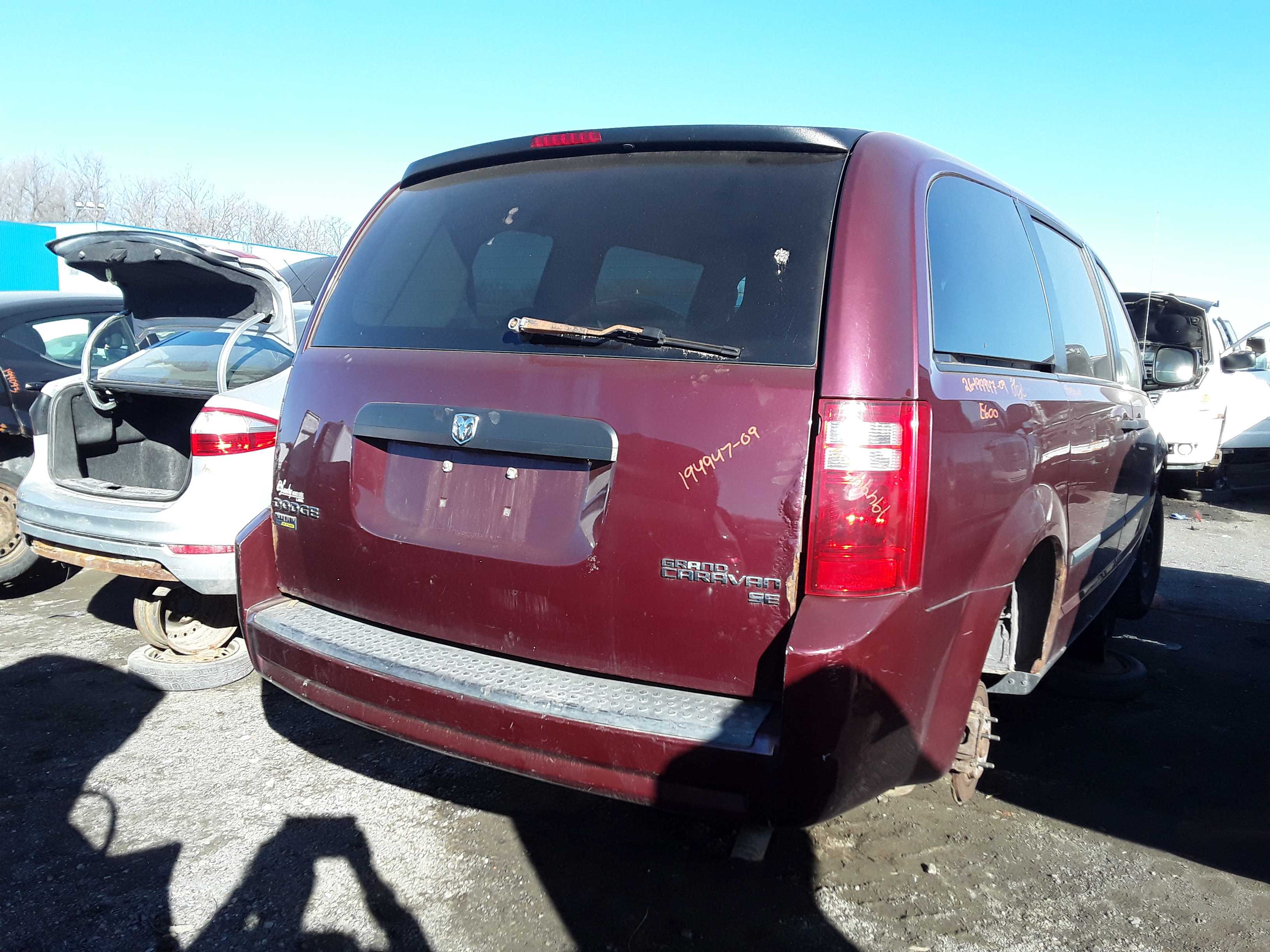 DODGE GRAND CARAVAN 2009
