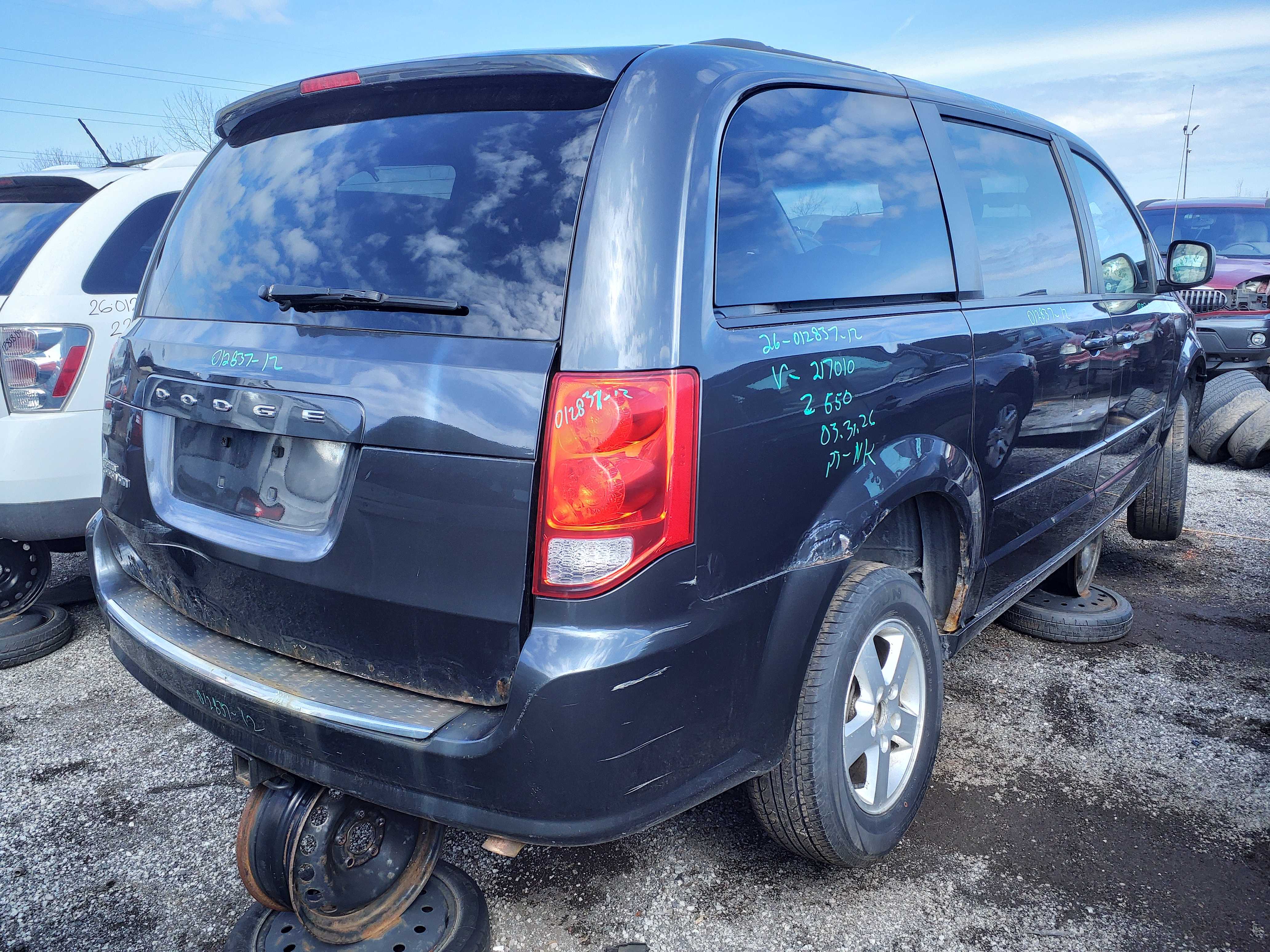 DODGE GRAND CARAVAN 2012