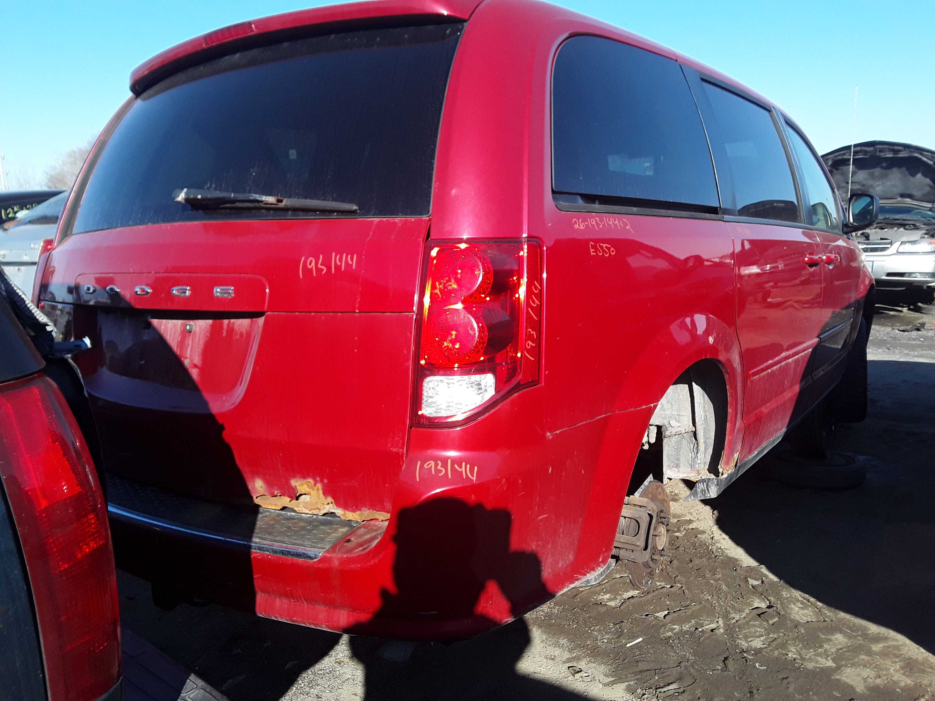 DODGE GRAND CARAVAN 2012