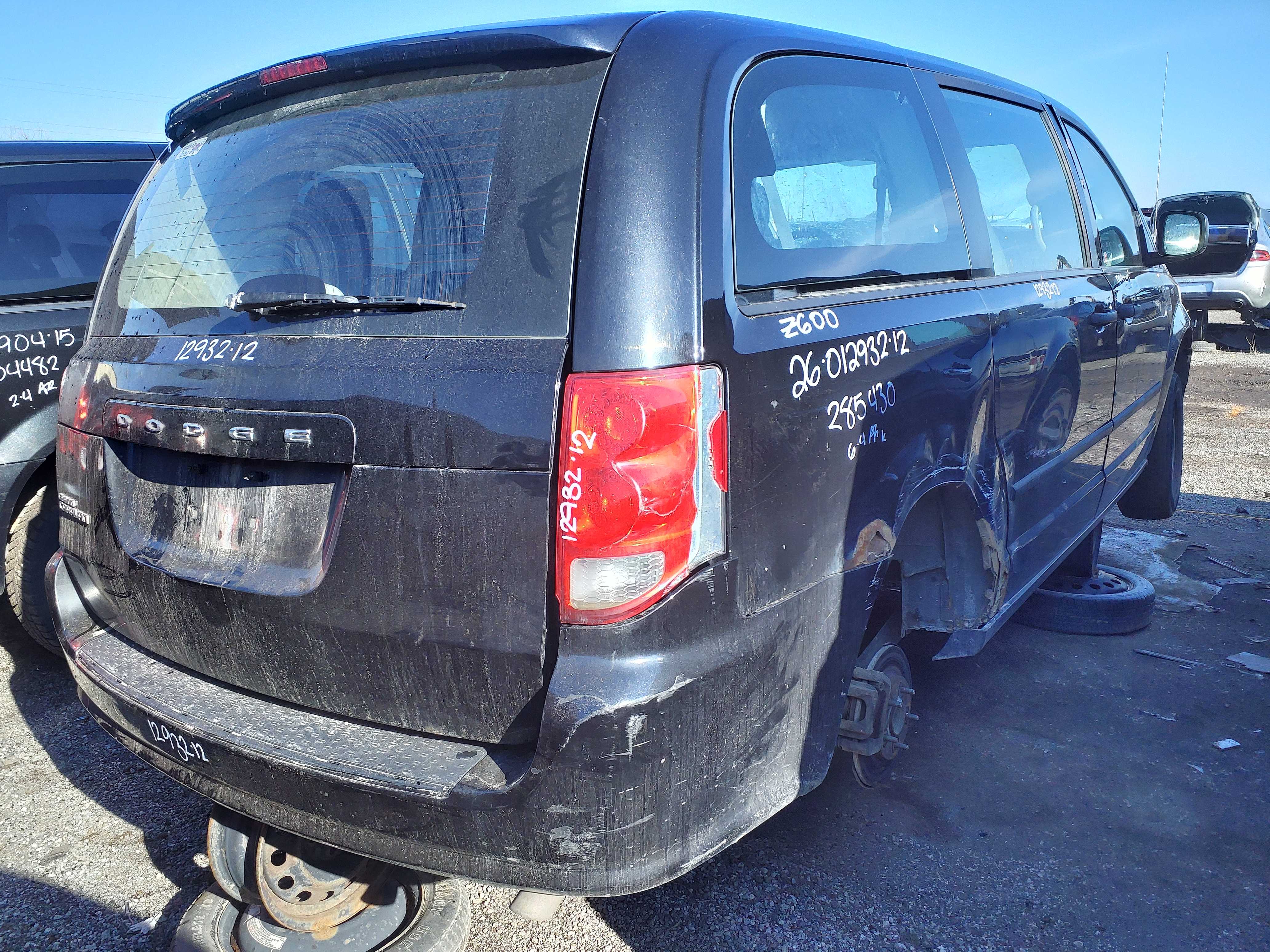 DODGE GRAND CARAVAN 2012