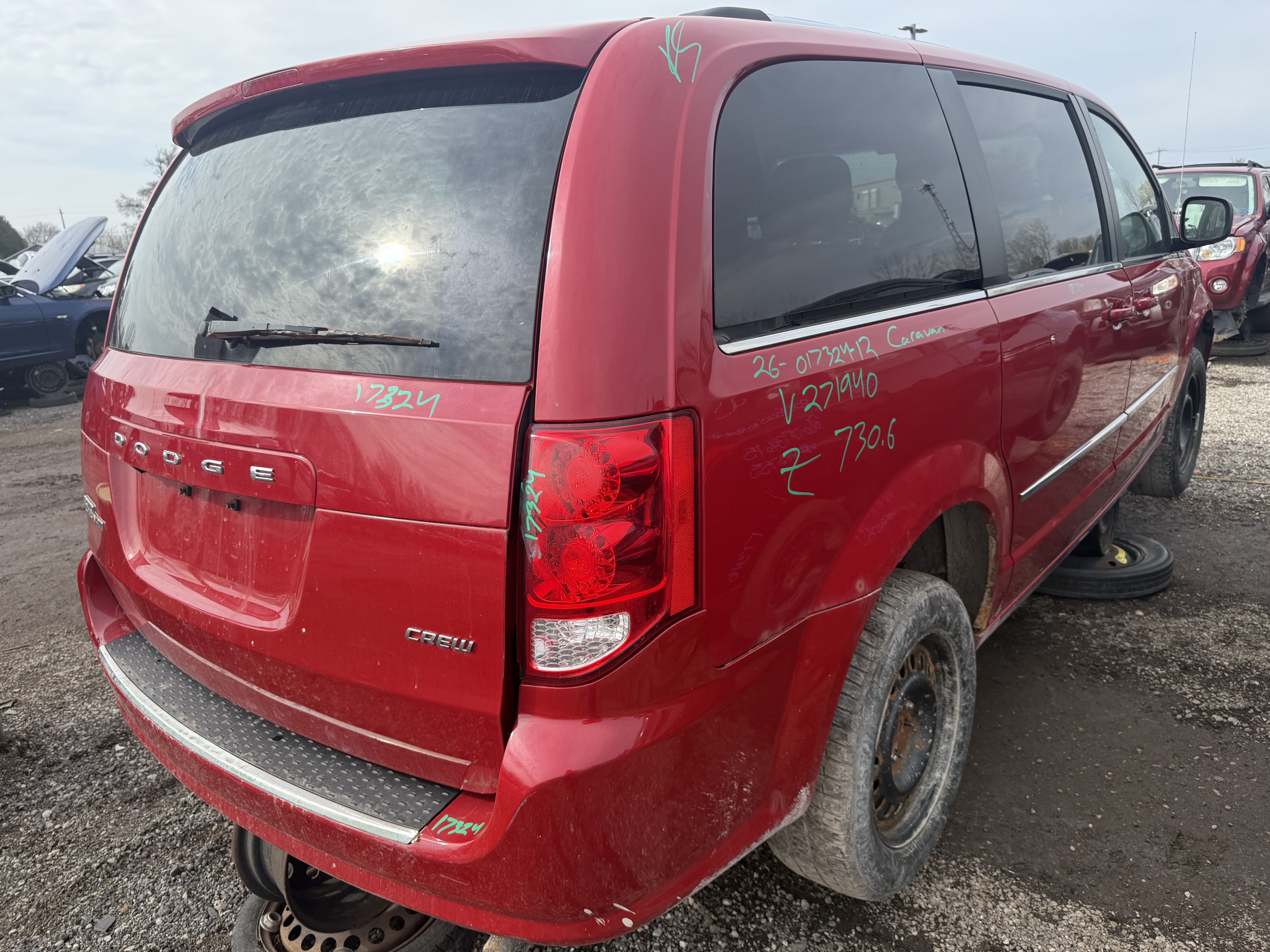 DODGE GRAND CARAVAN 2012