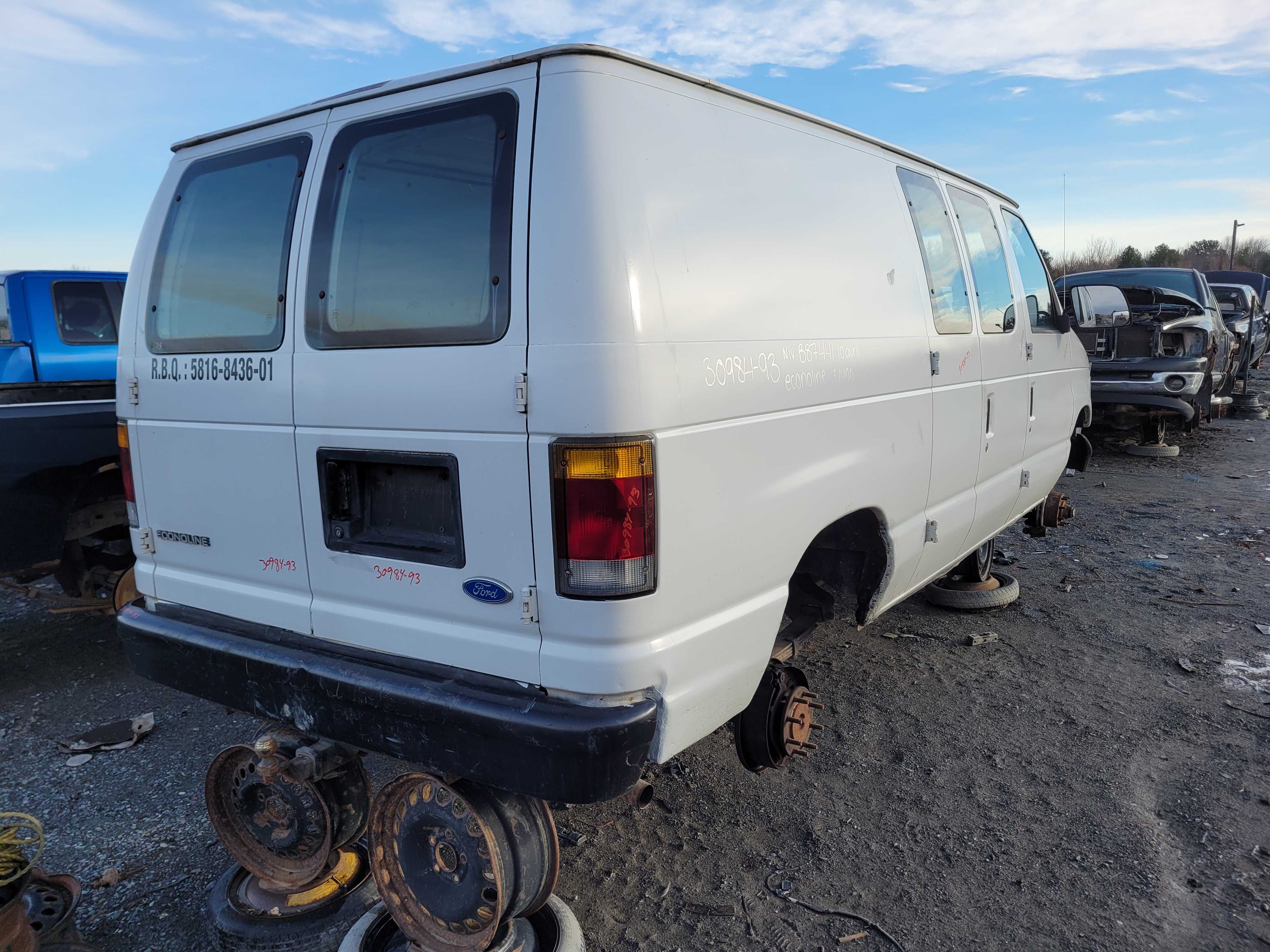 FORD ECONOLINE CARGO VANS 1993