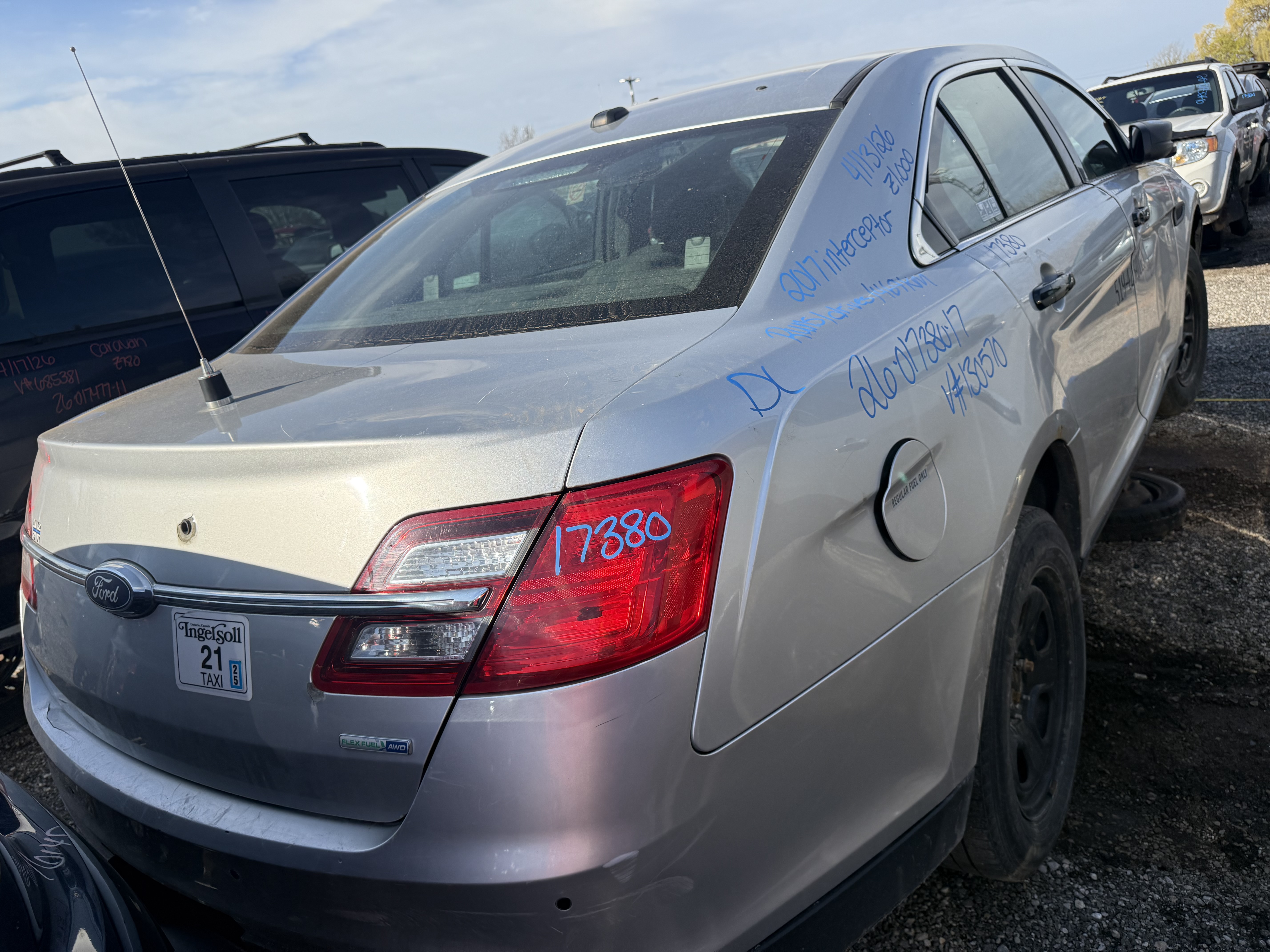 FORD POLICE INTERCEPTOR SEDAN 2017