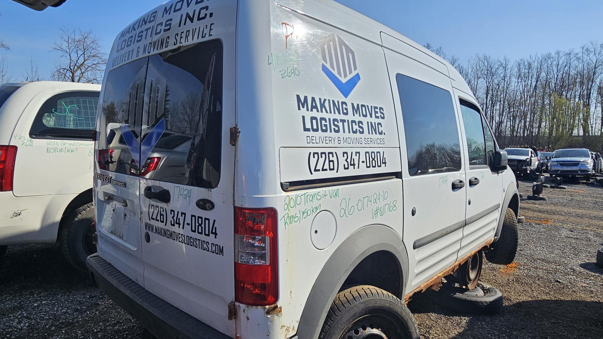 FORD TRANSIT VAN 2010