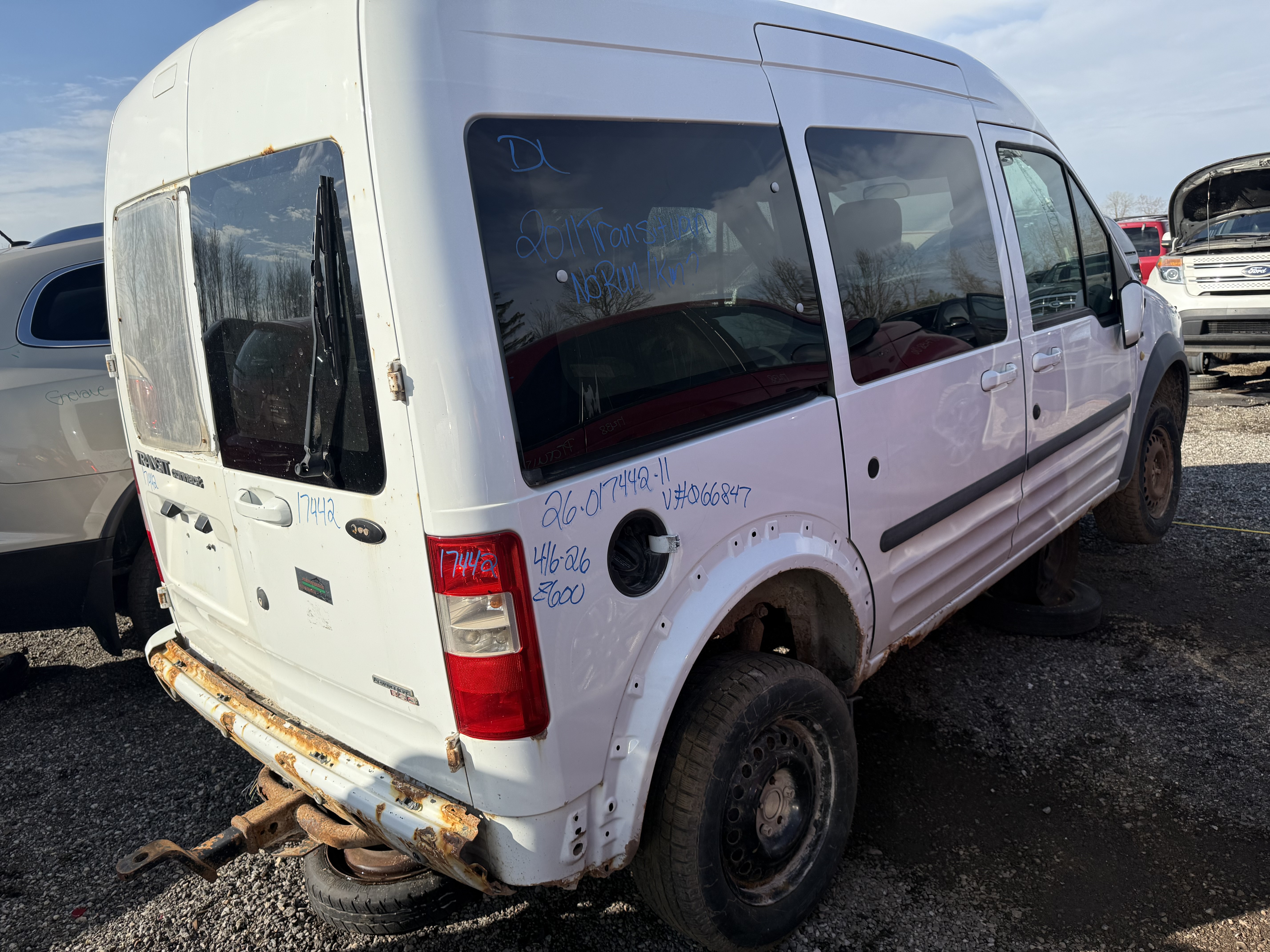 FORD TRANSIT VAN 2011
