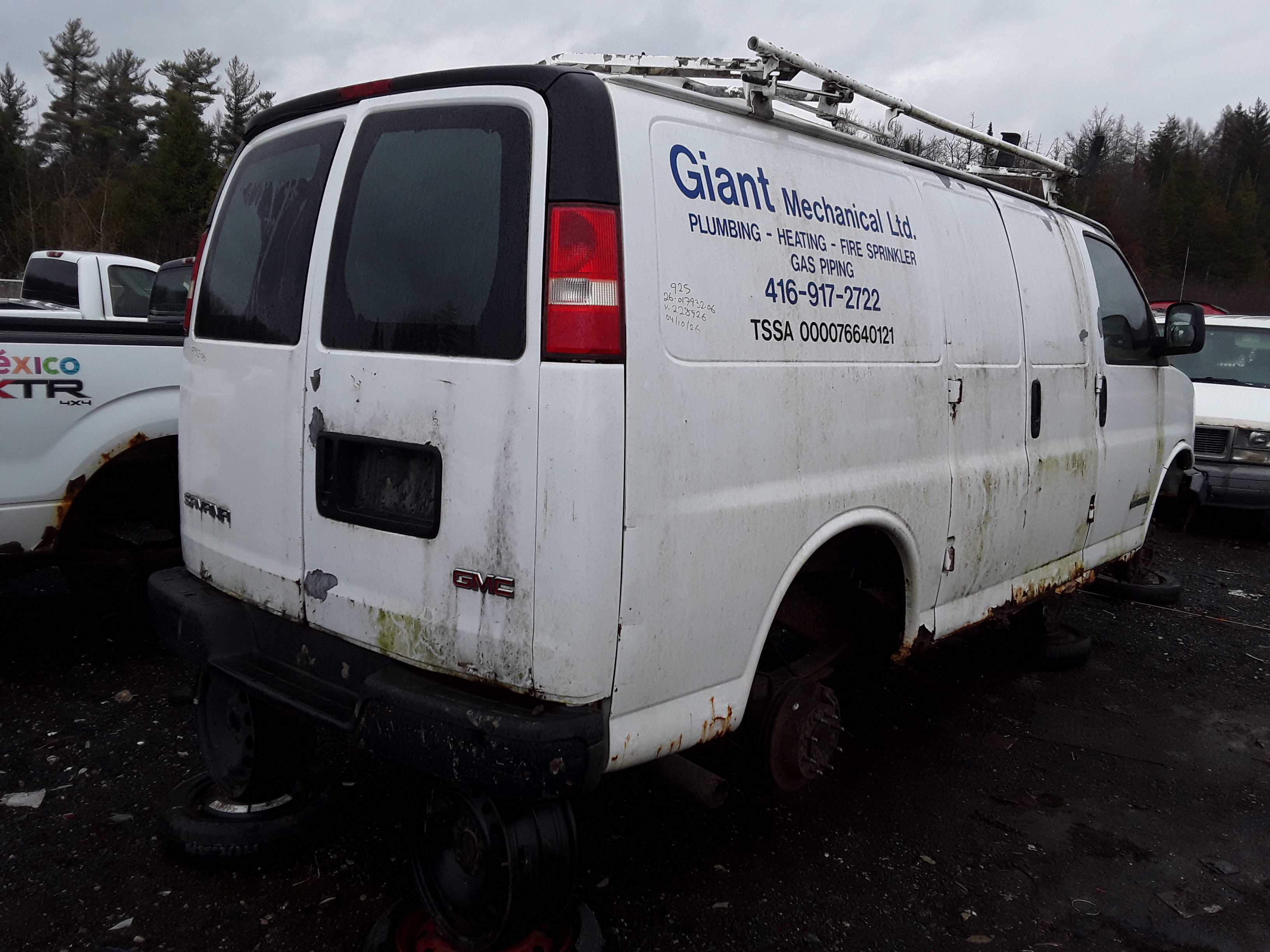 GMC SAVANA CARGO 2006