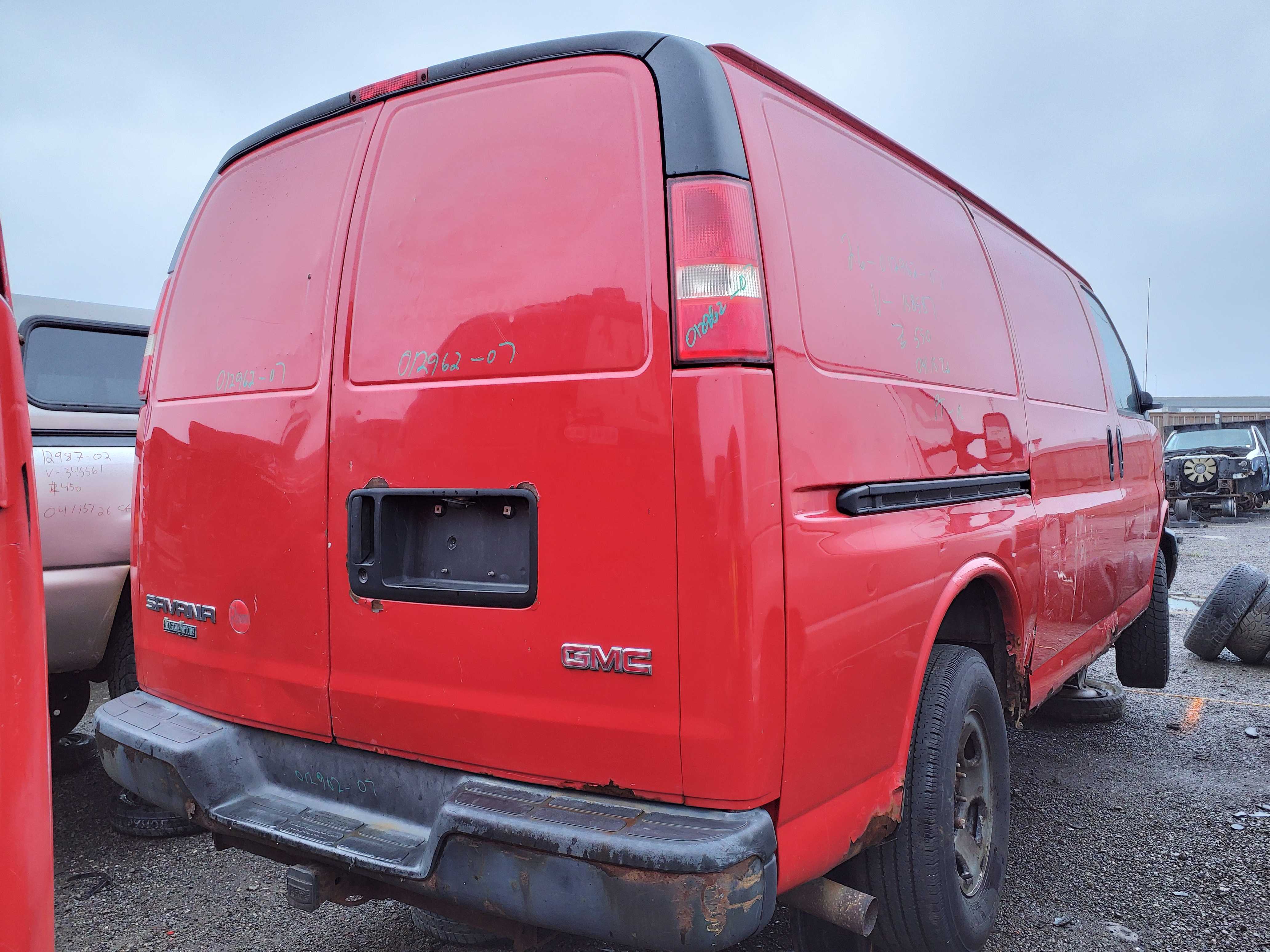 GMC SAVANA CARGO 2007