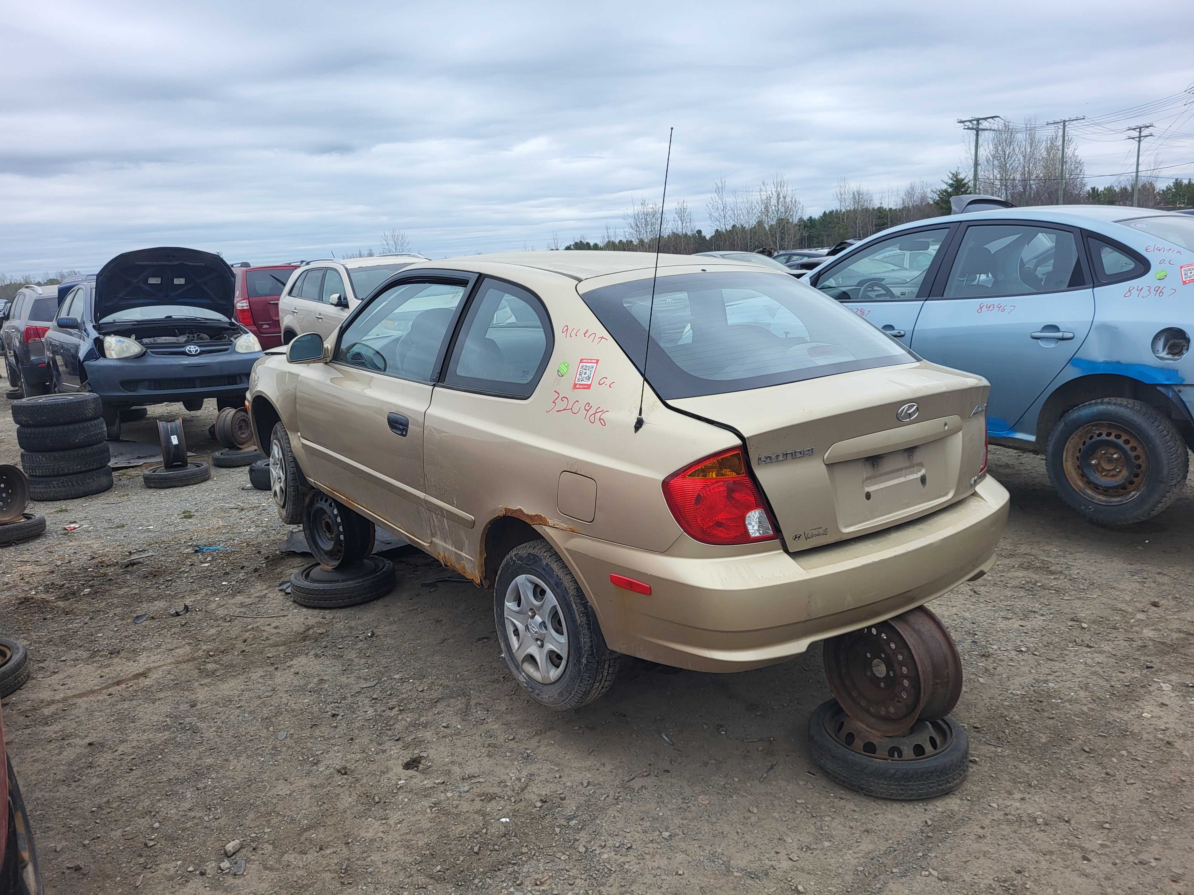 HYUNDAI ACCENT 2005
