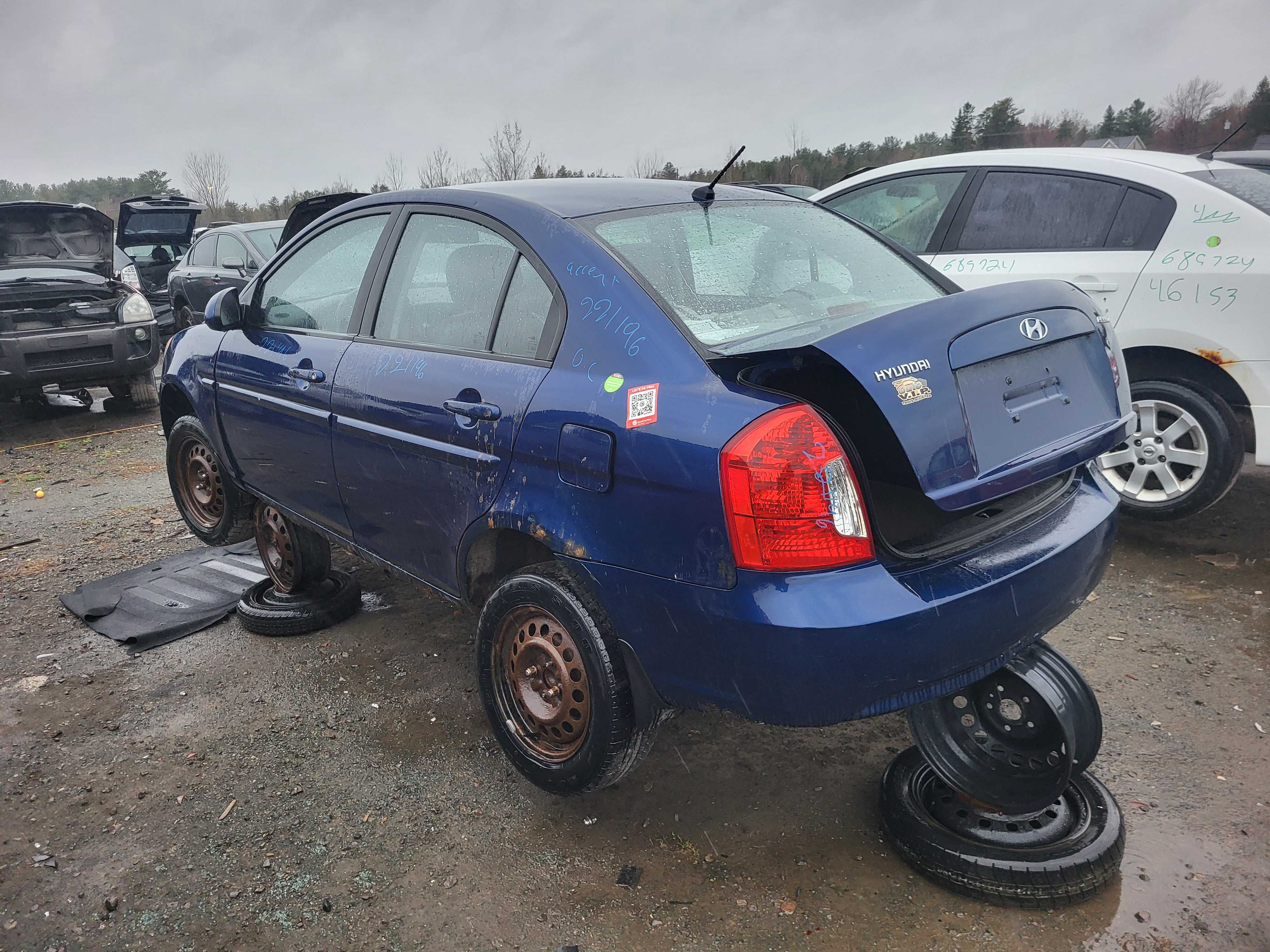 HYUNDAI ACCENT 2008