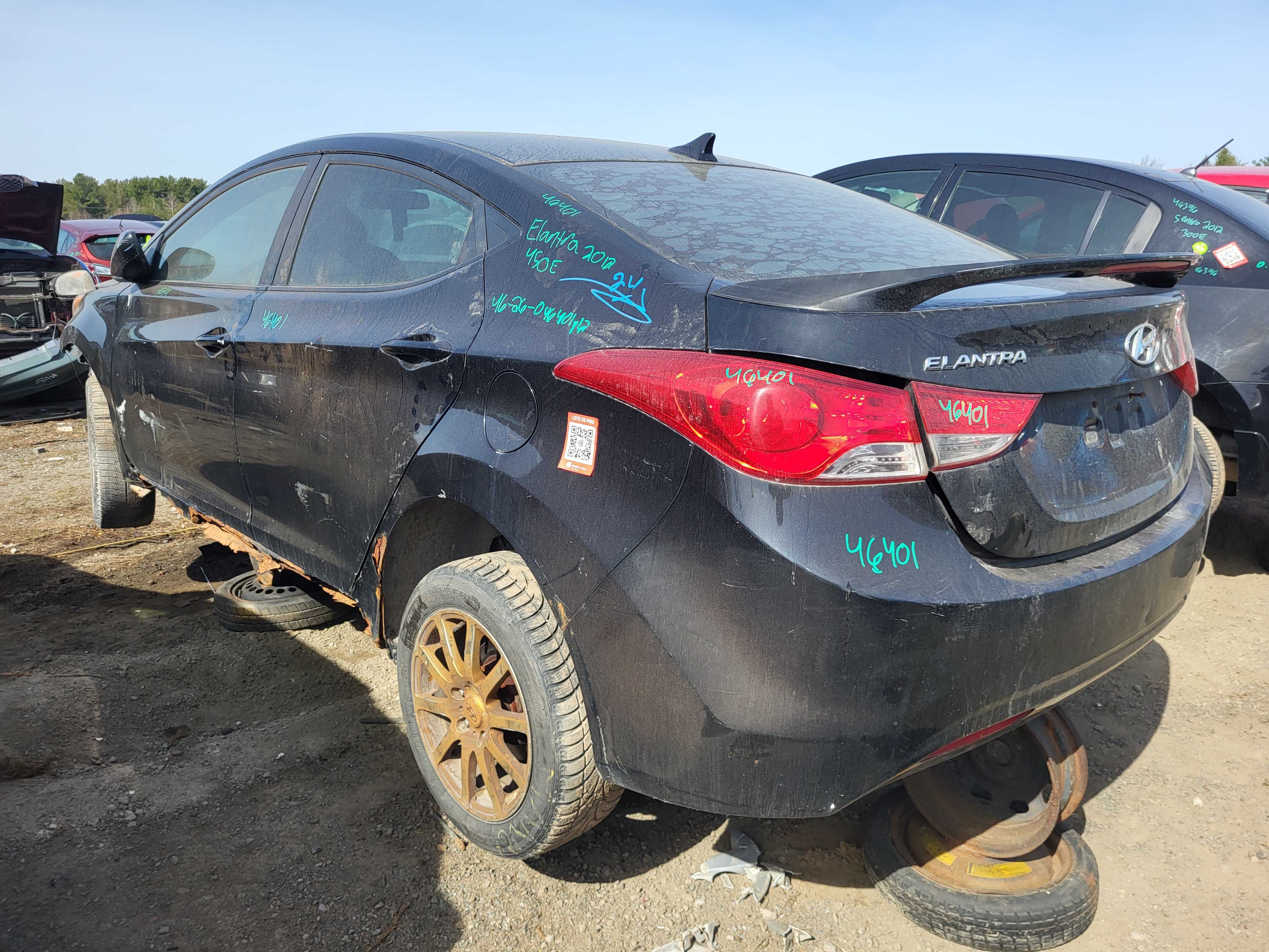 HYUNDAI ELANTRA 2012