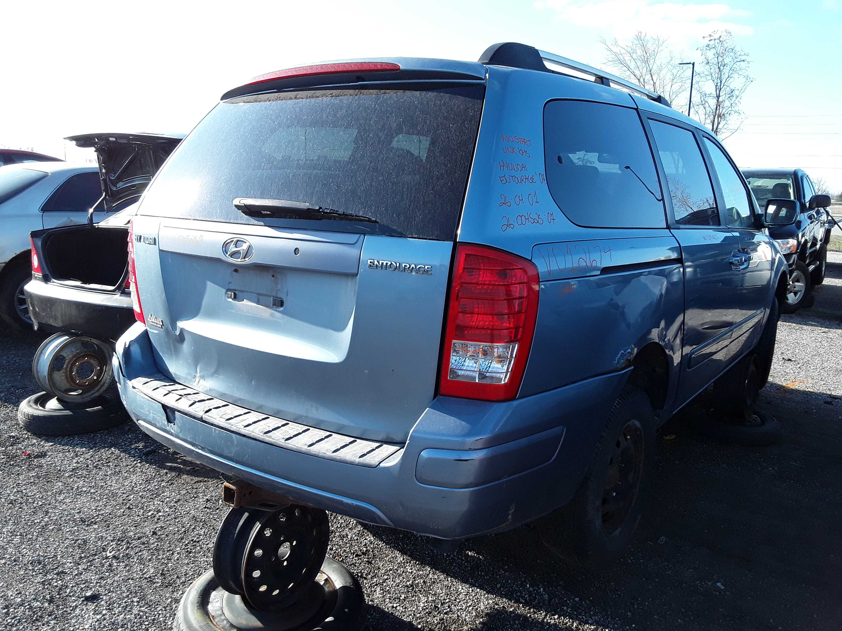 HYUNDAI ENTOURAGE 2007