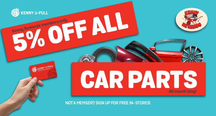 5% off all parts purchases