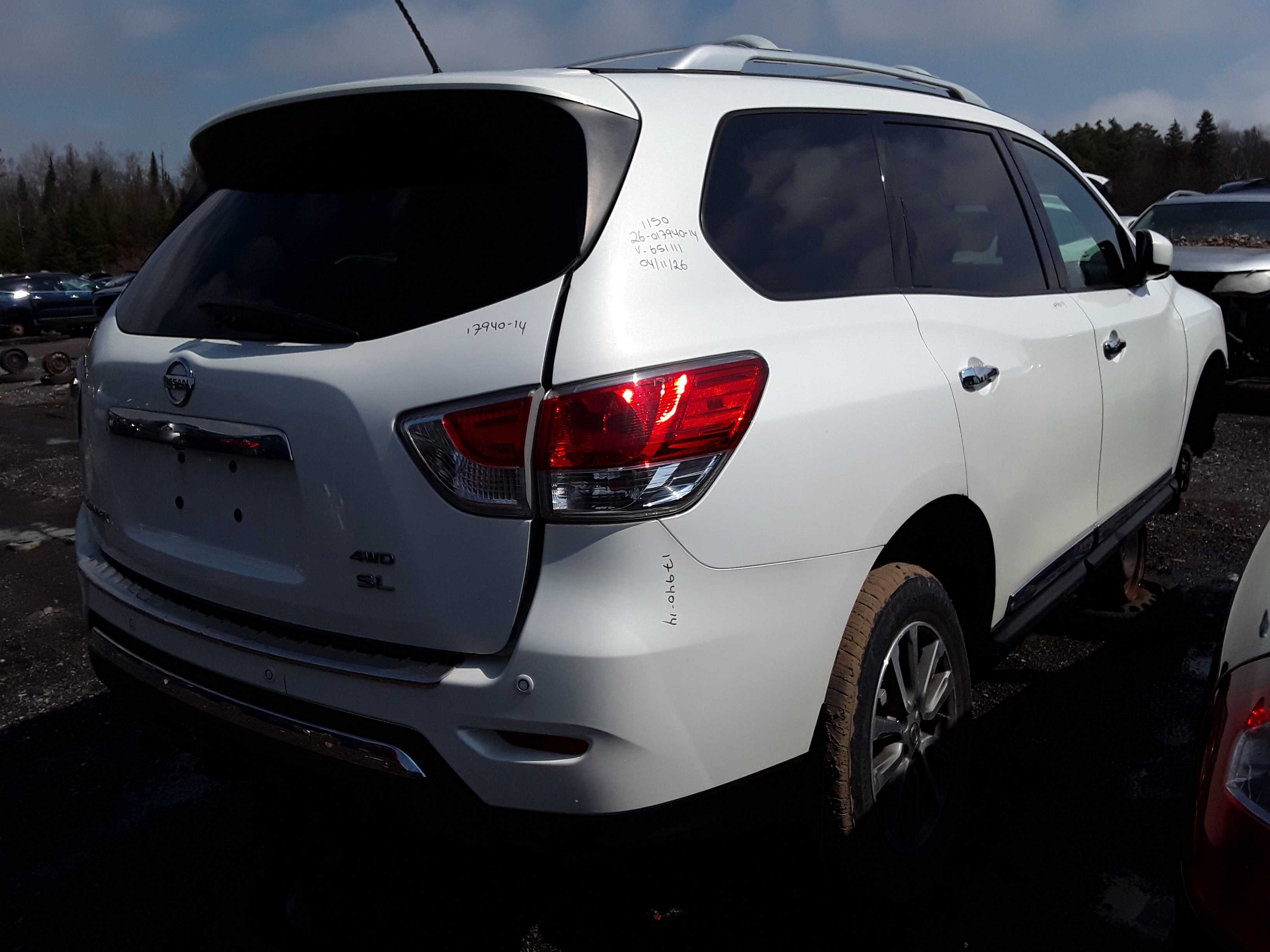 NISSAN PATHFINDER 2014