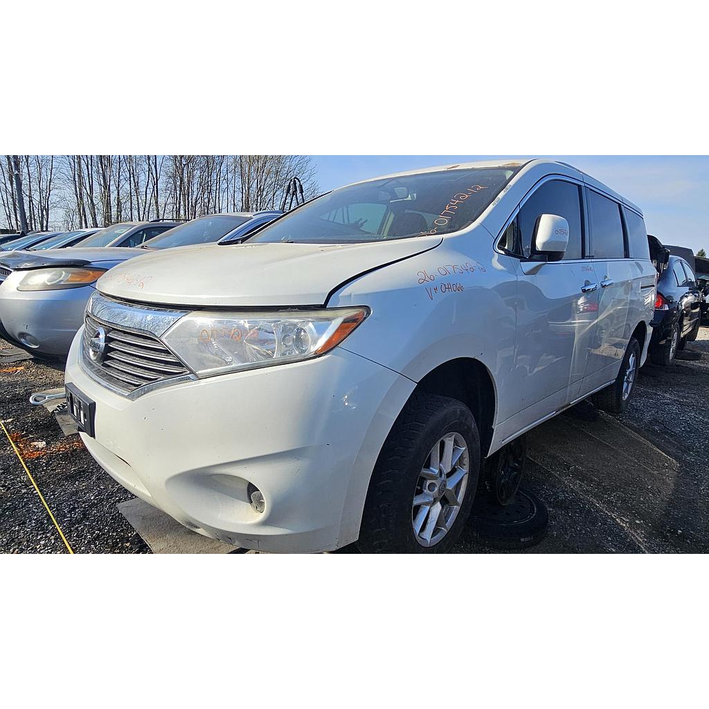NISSAN QUEST 2012