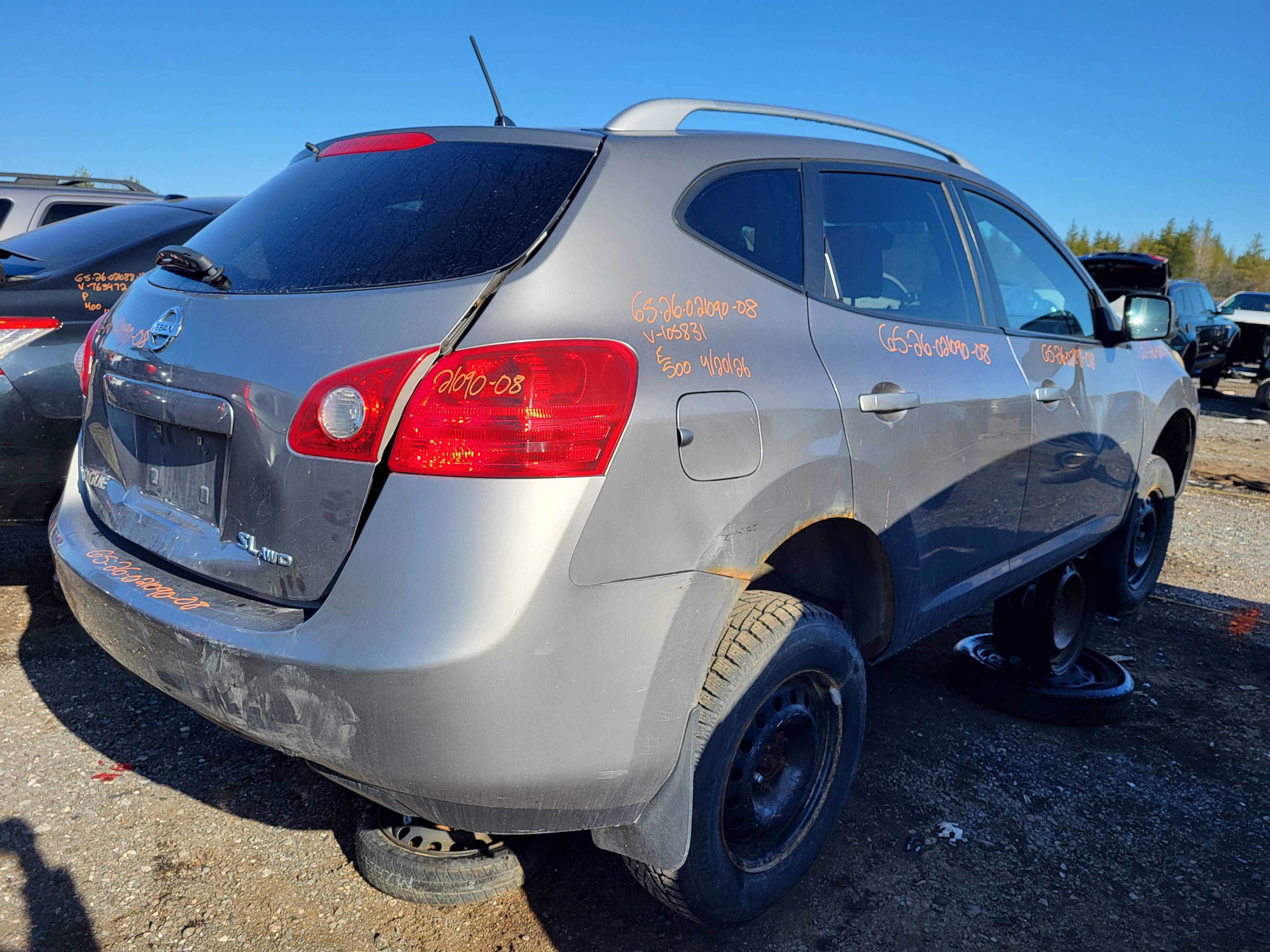 NISSAN ROGUE 2008