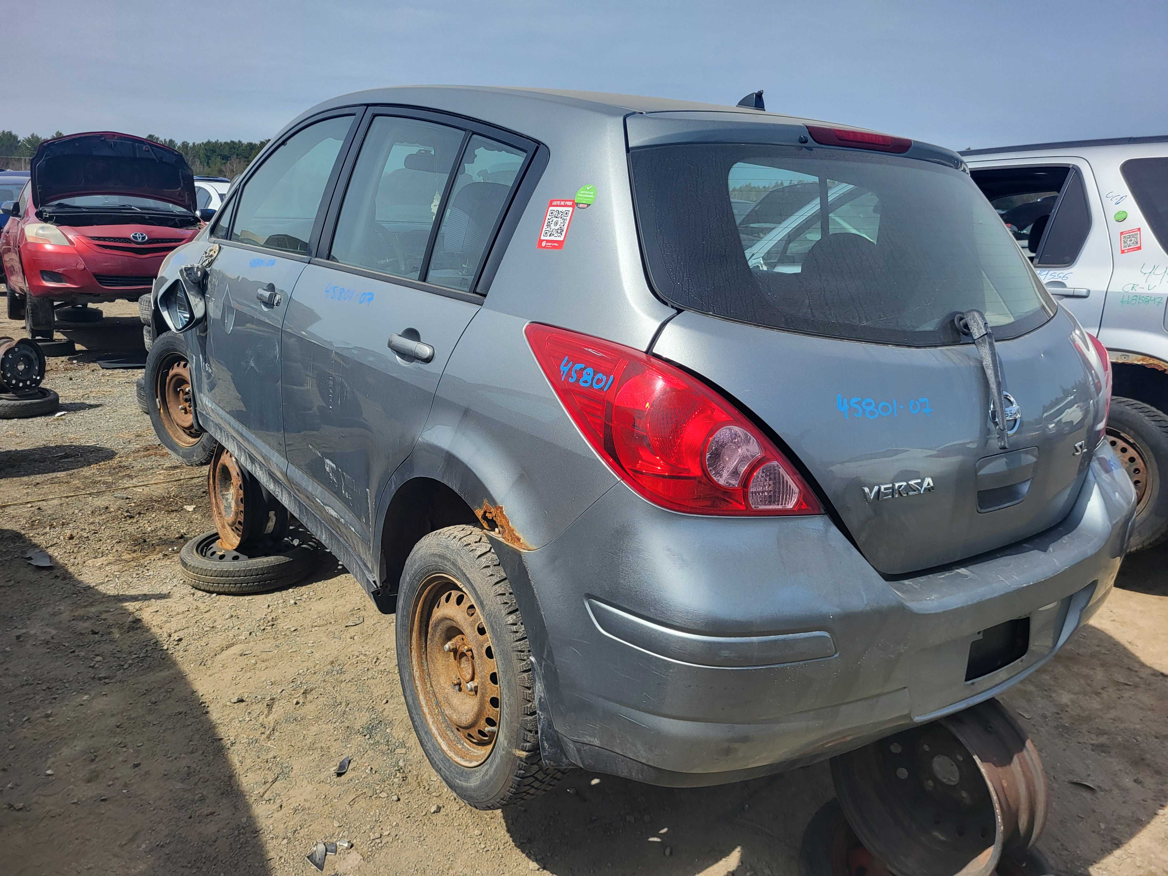 NISSAN VERSA 2007