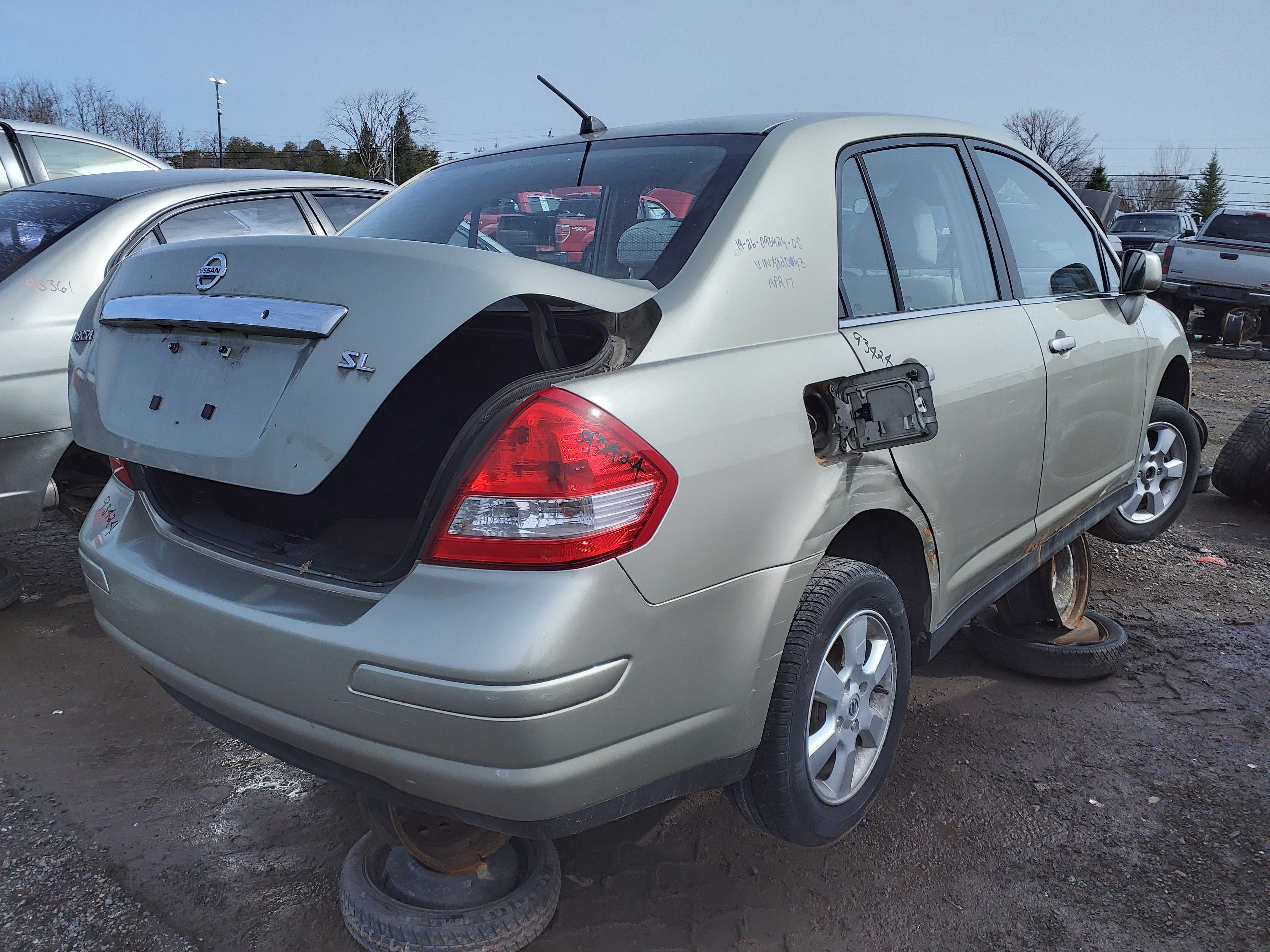 NISSAN VERSA 2008
