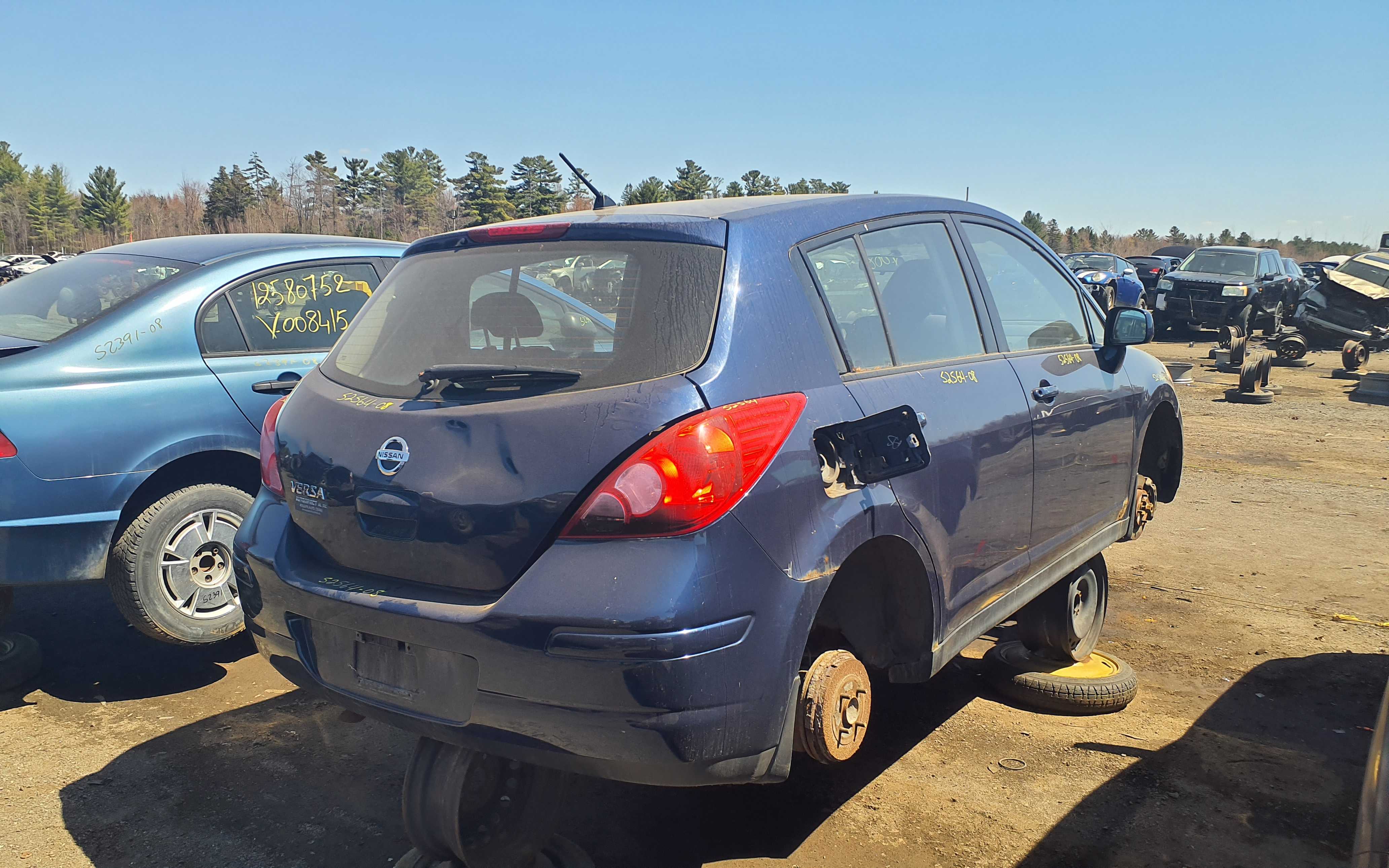 NISSAN VERSA 2008