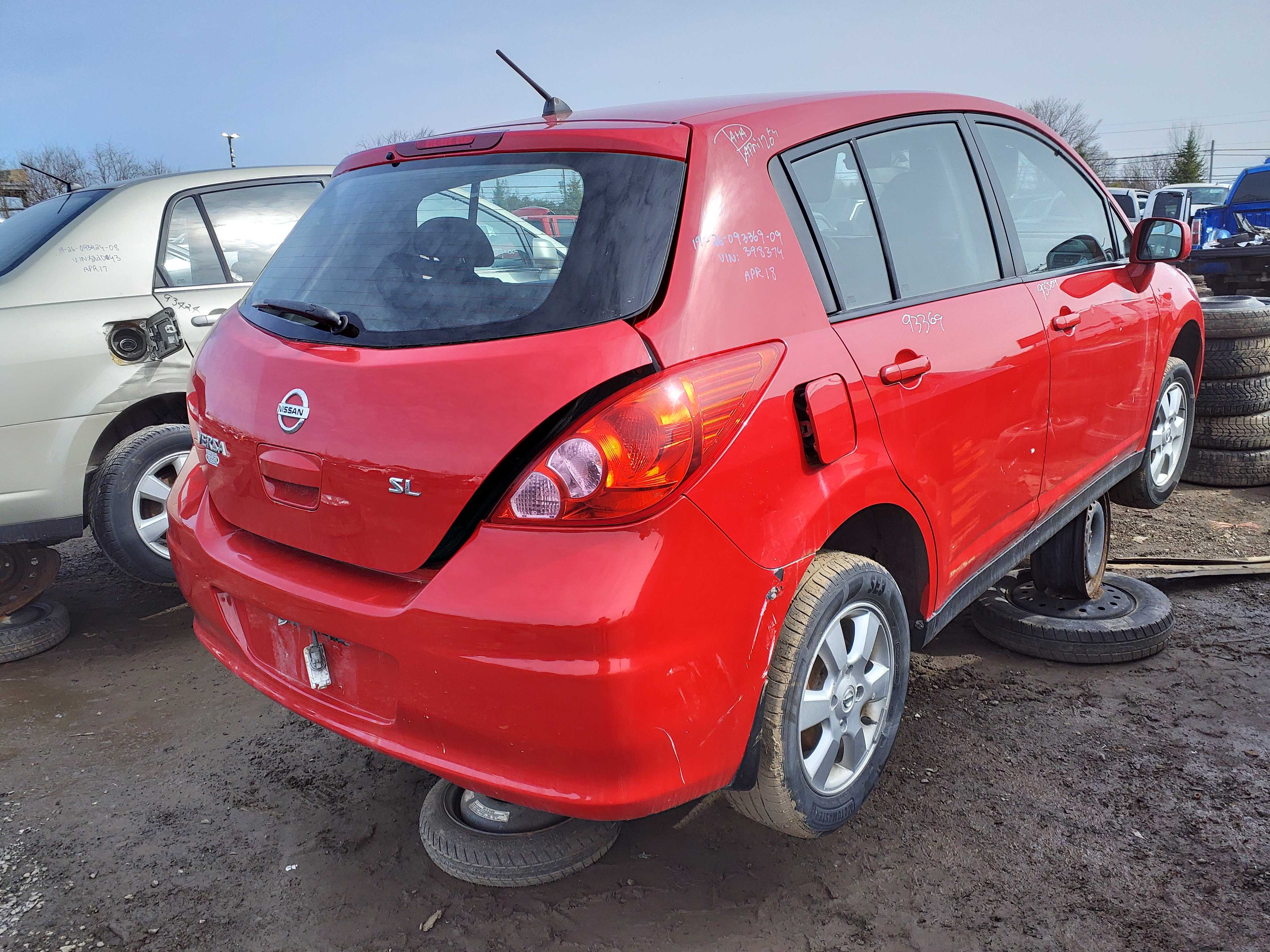 NISSAN VERSA 2009