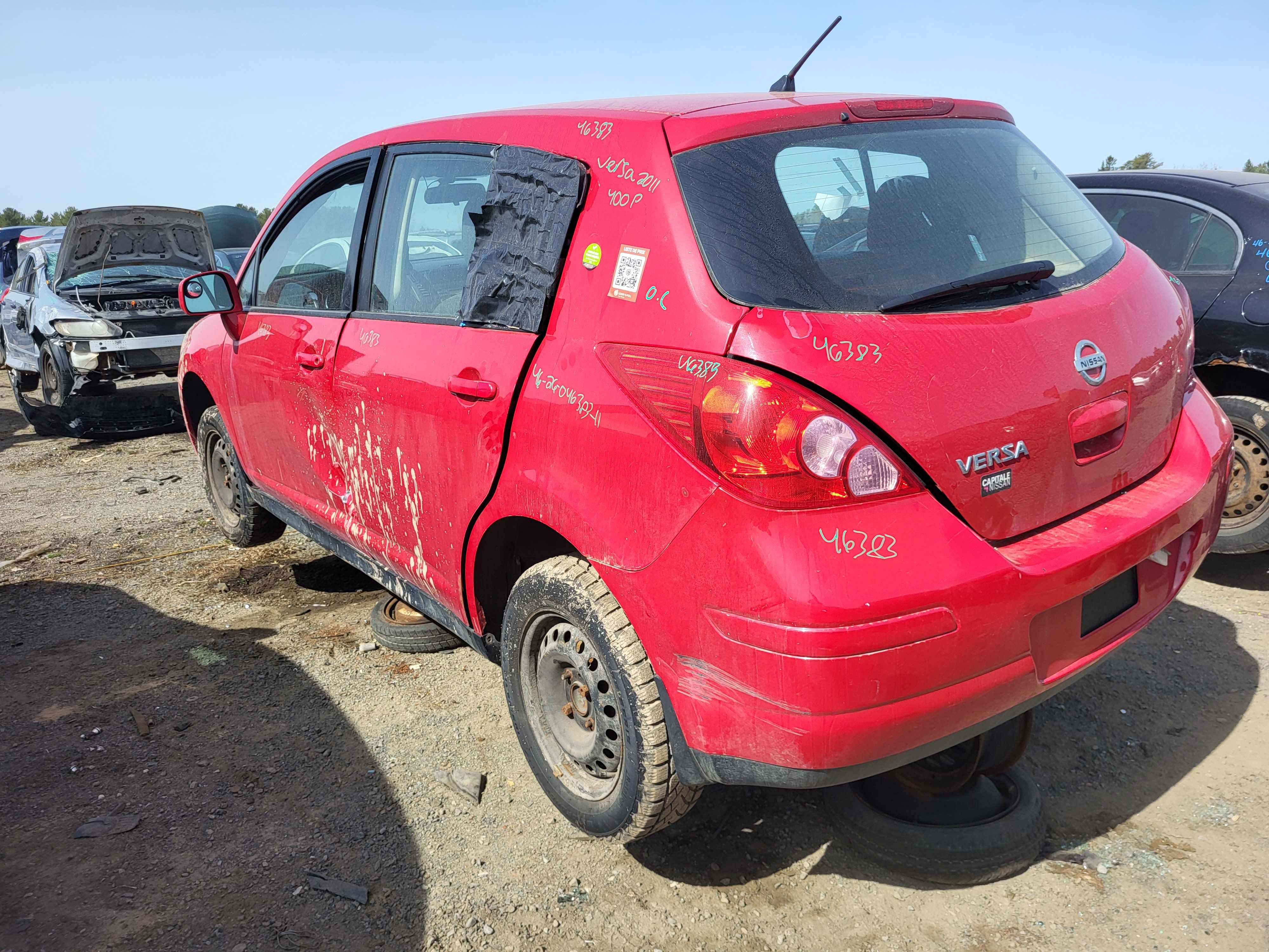 NISSAN VERSA 2011