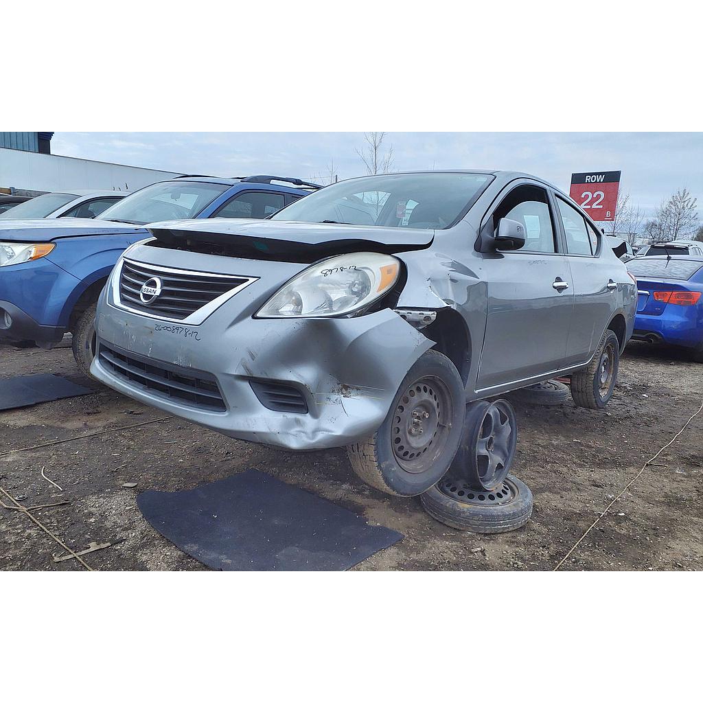 NISSAN VERSA 2012