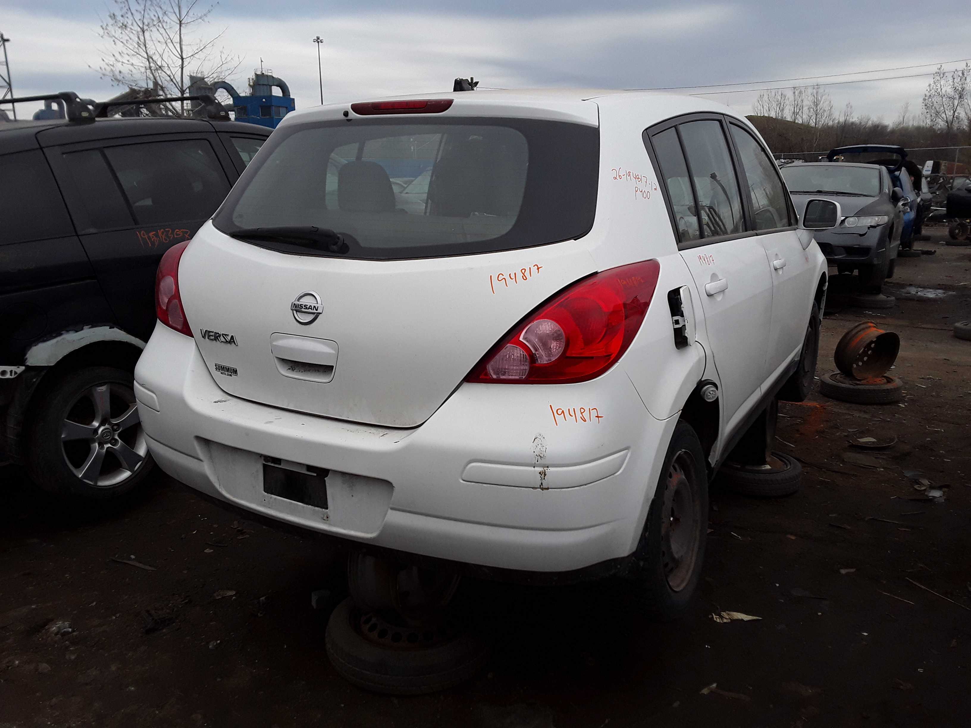 NISSAN VERSA 2012