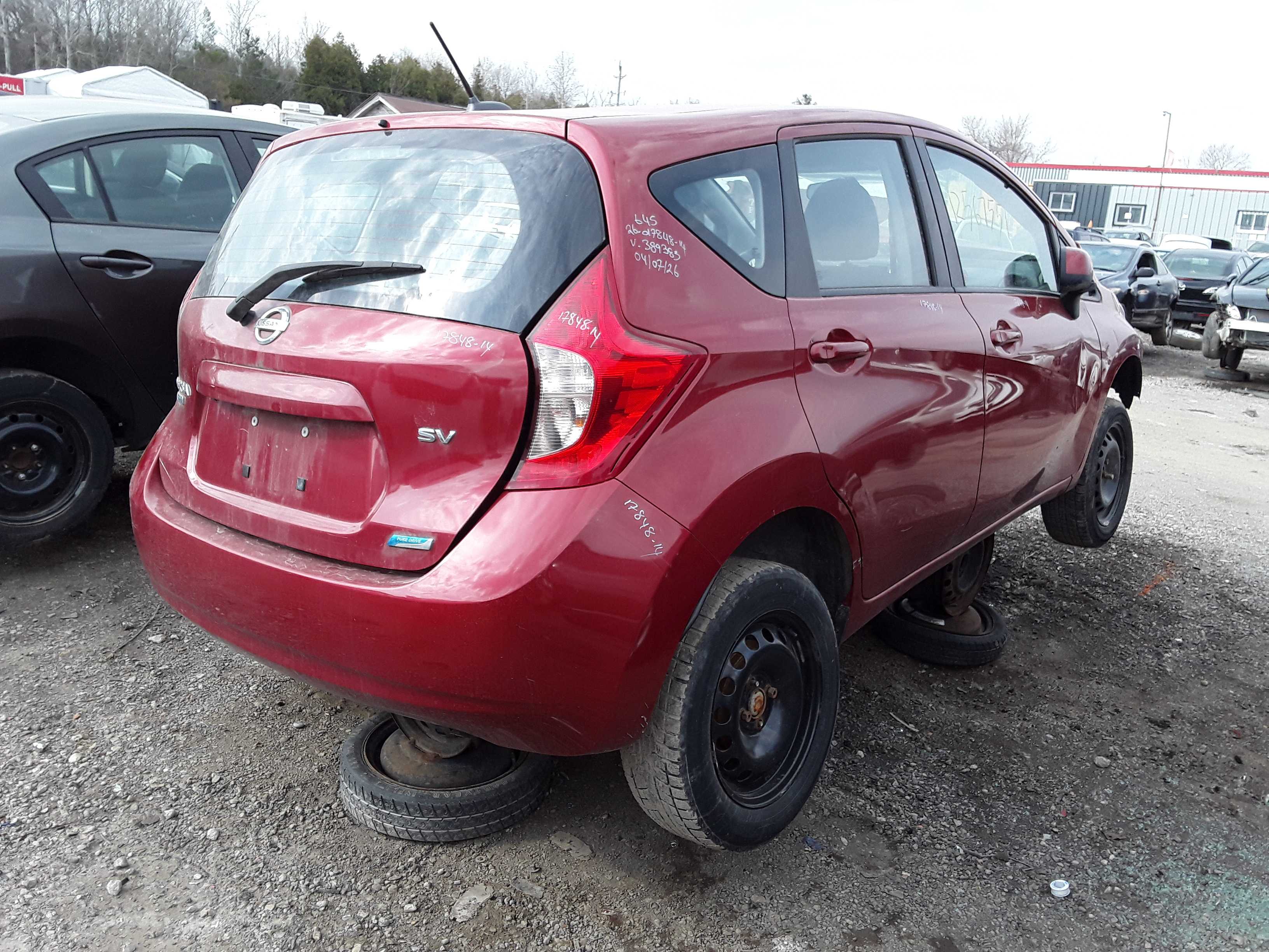 NISSAN VERSA 2014