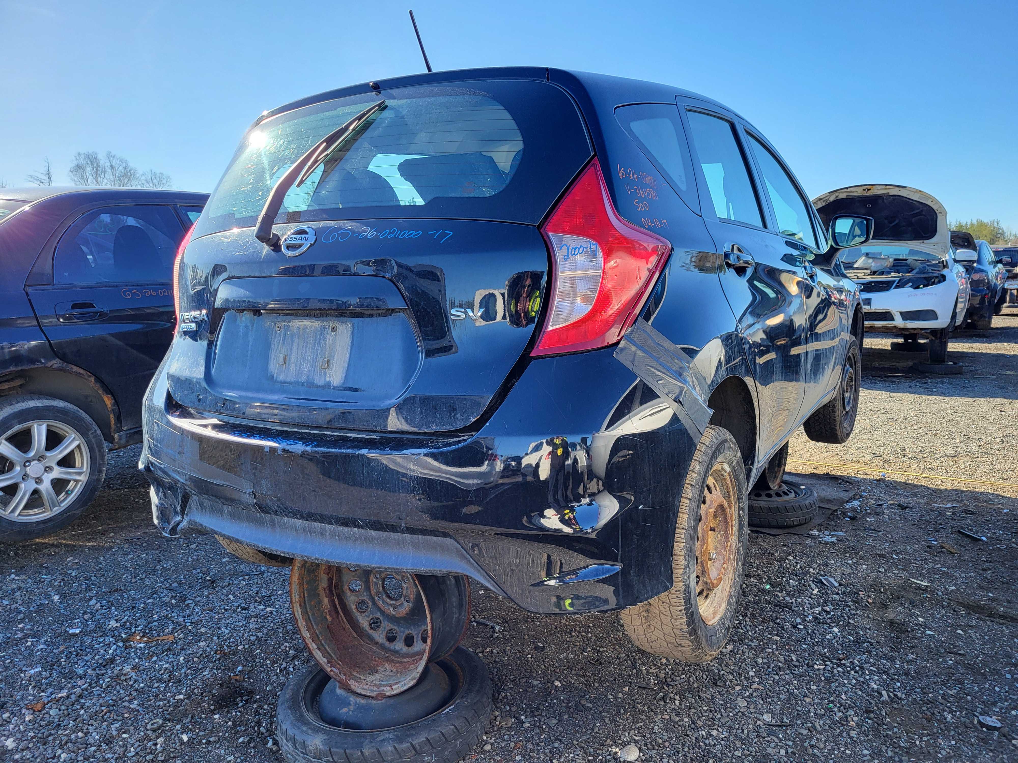 NISSAN VERSA NOTE 2017