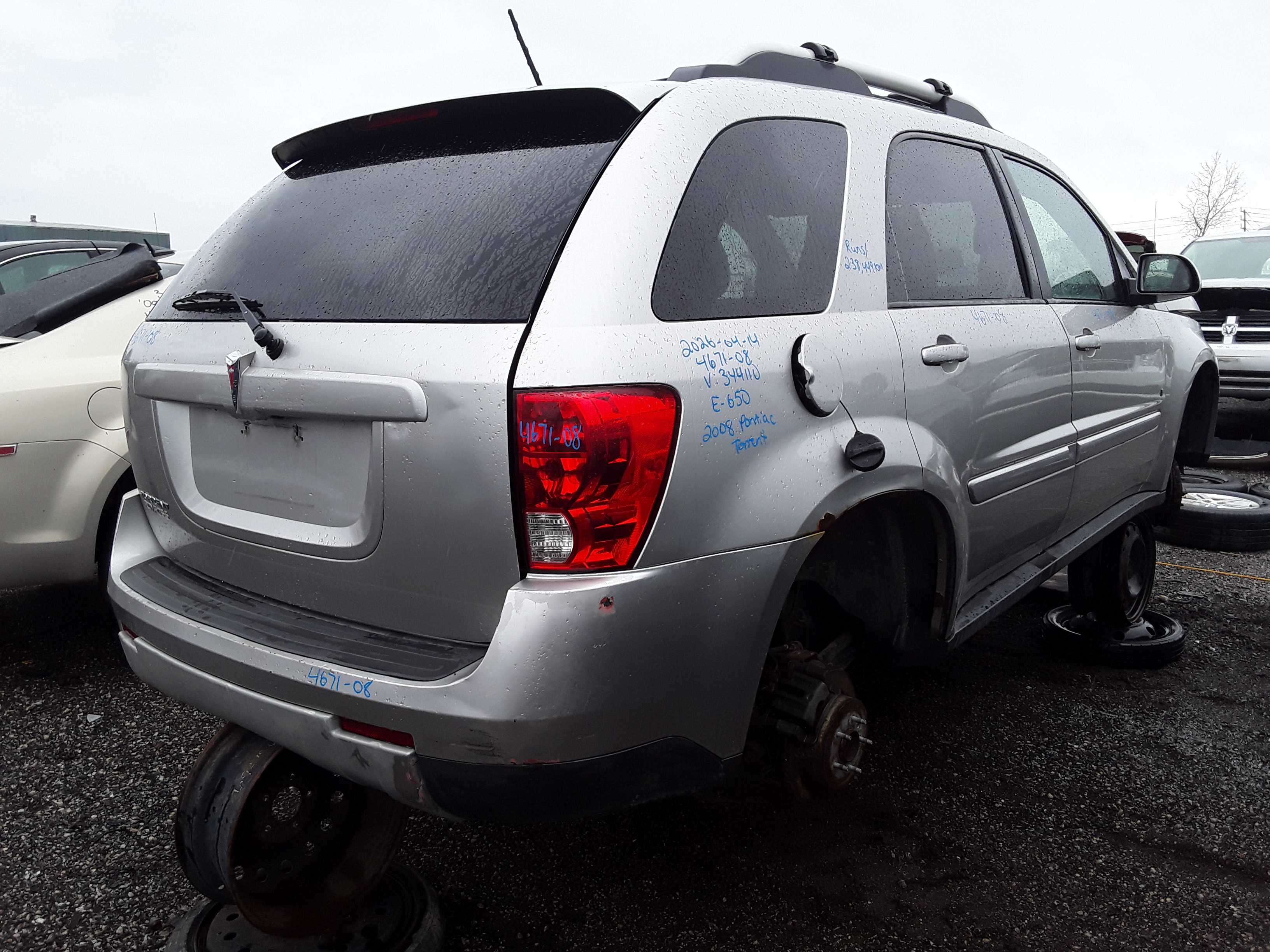 PONTIAC TORRENT 2008