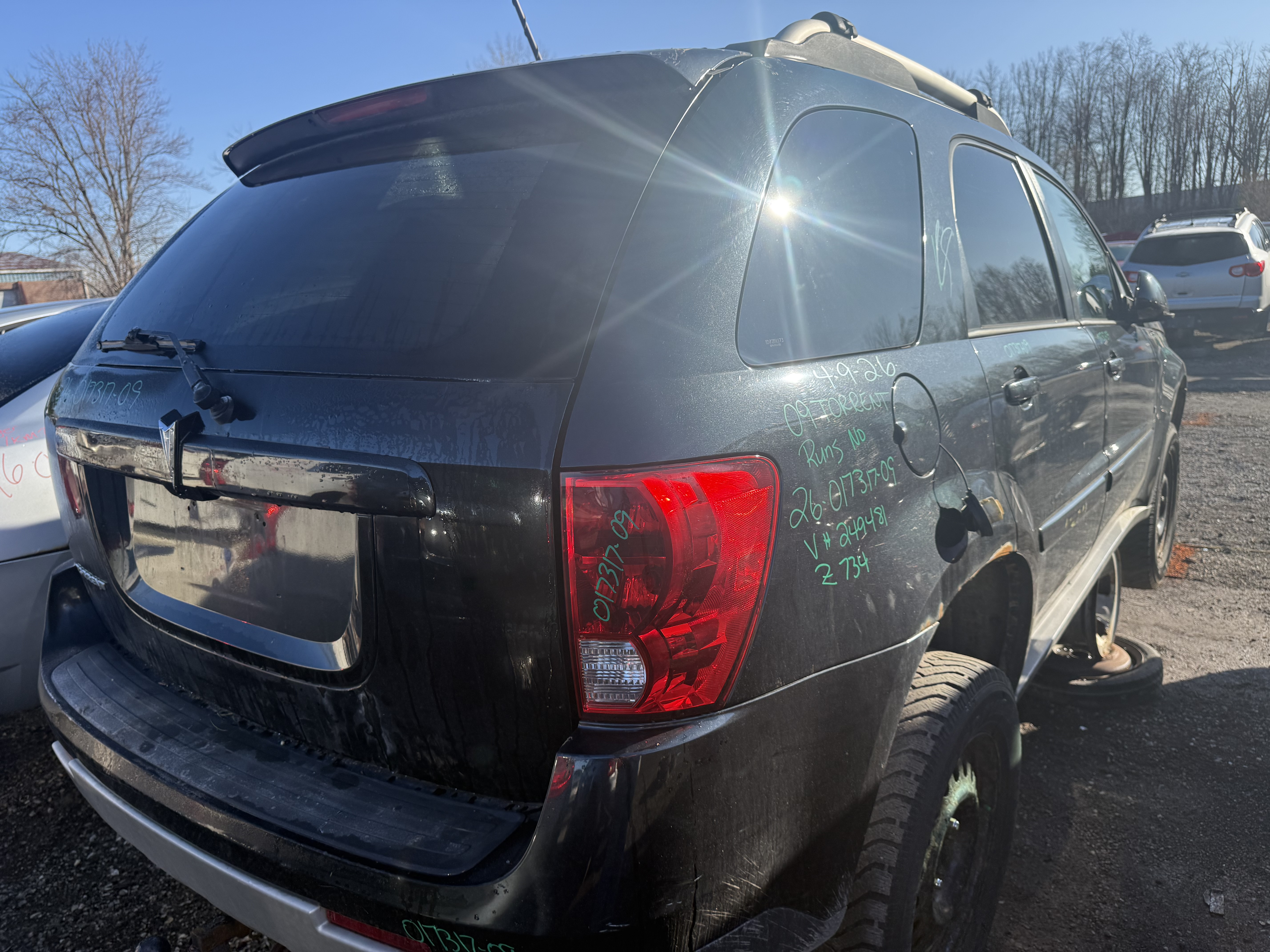 PONTIAC TORRENT 2009